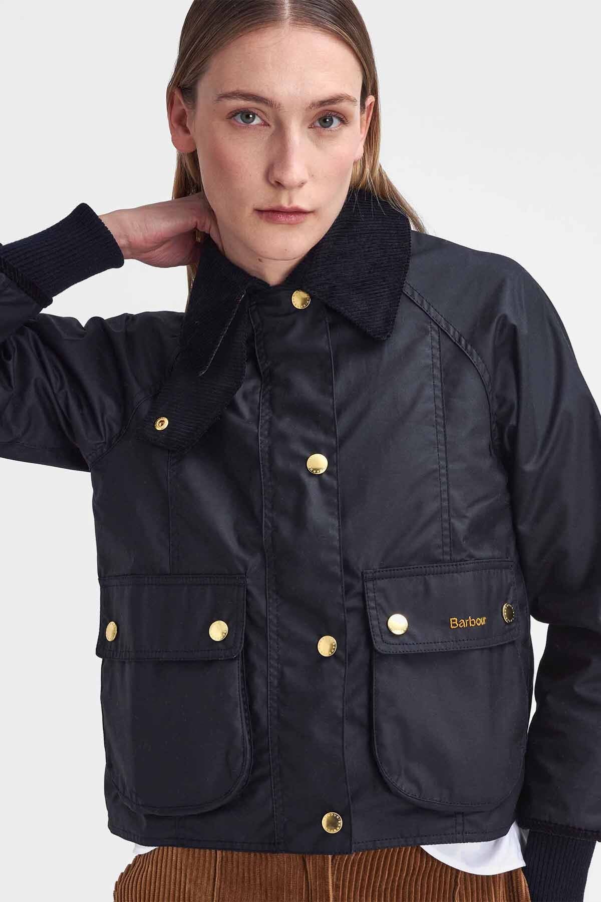 Kurze Beadnell Wachsjacke