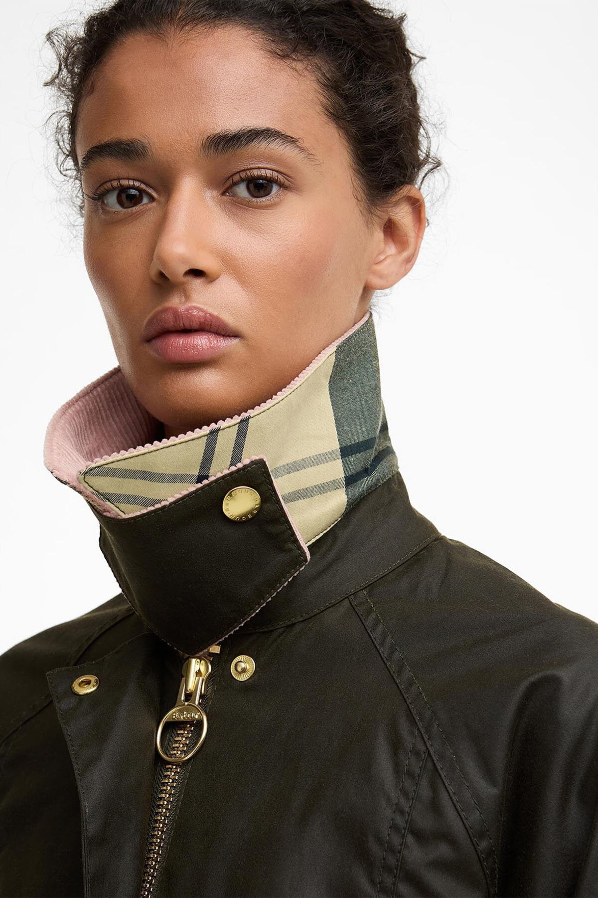Cropped Beadnell Wachsjacke
