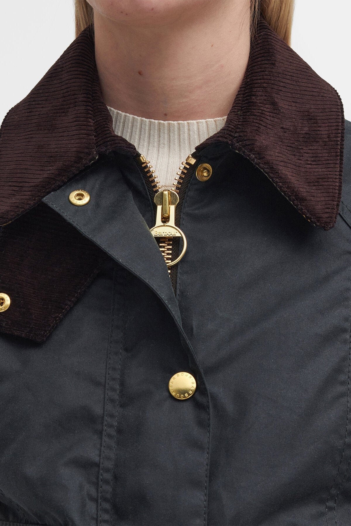 Kurze Beadnell Wachsjacke