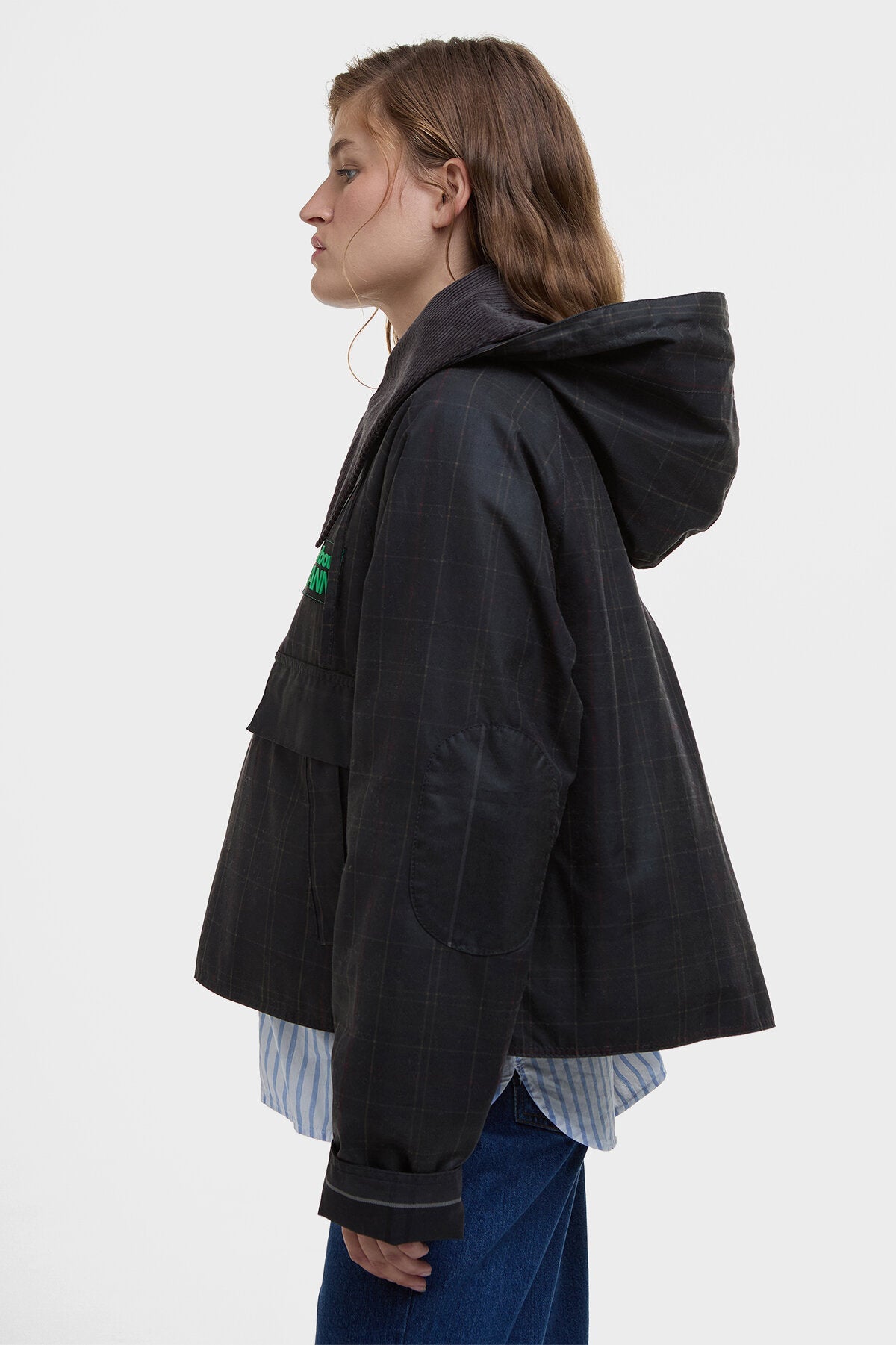 Ganni Wax Anorak Smock