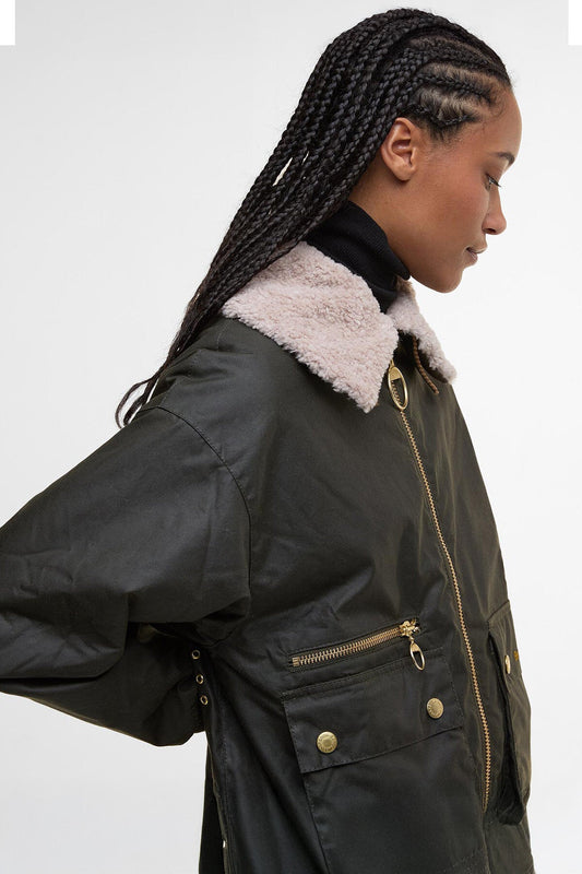 Maxine Steppjacke im Bikerstil