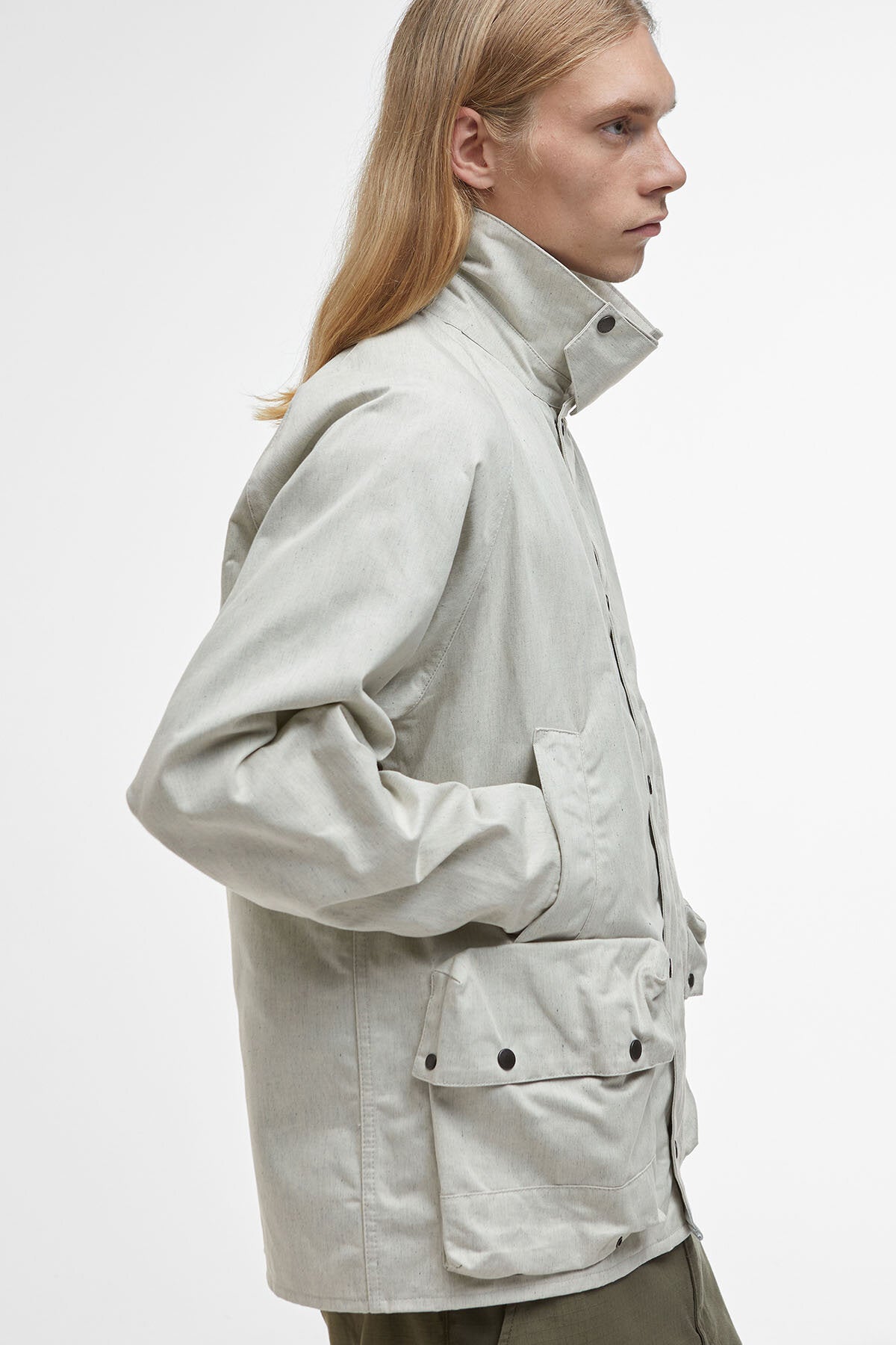 Modifizierte Oversize Bedale Freizeitjacke