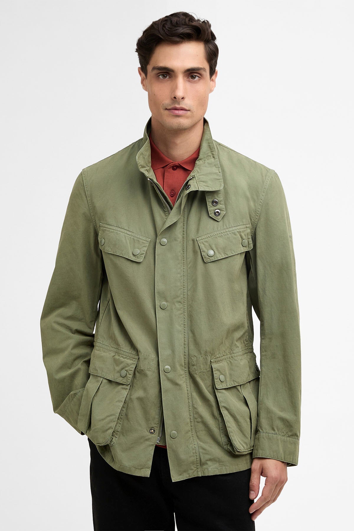Duke Freizeitjacke mit Pigmentfärbung