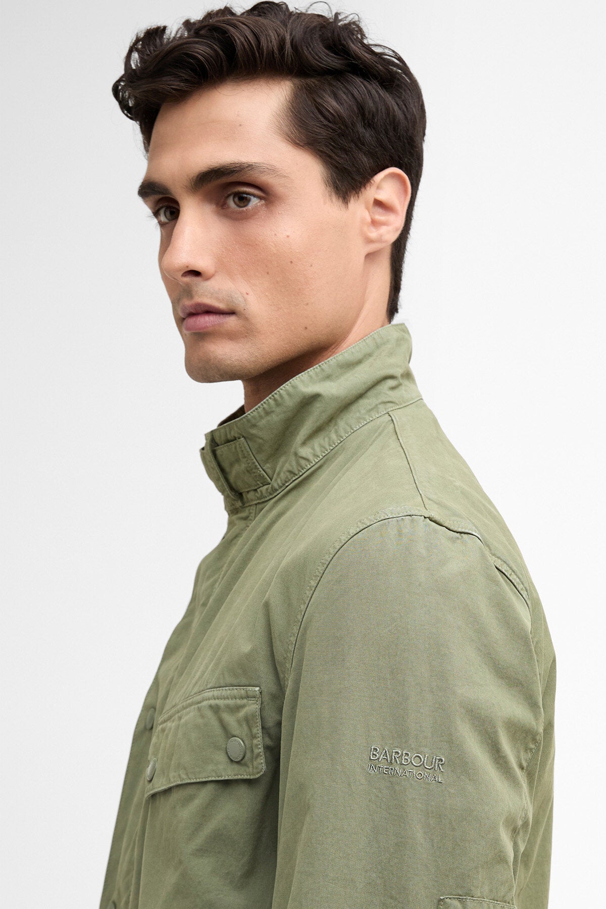 Duke Freizeitjacke mit Pigmentfärbung