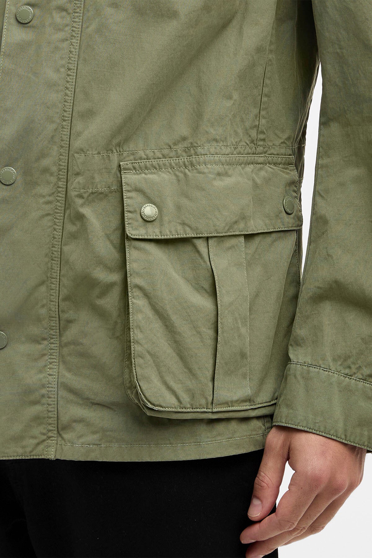 Duke Freizeitjacke mit Pigmentfärbung