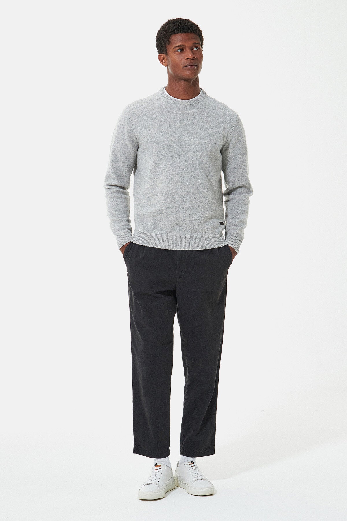 Basic Rundhals-Sweatshirt