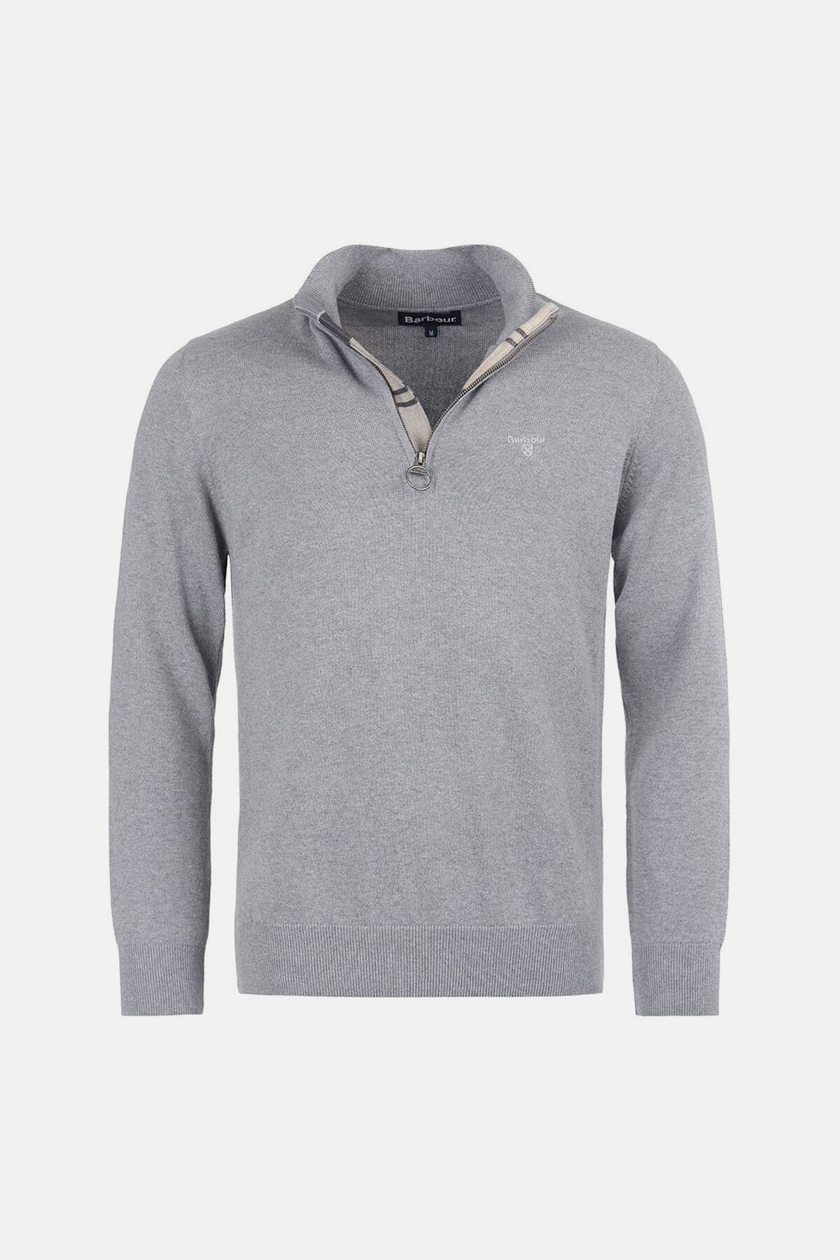 Cotton Half Zip Sweater