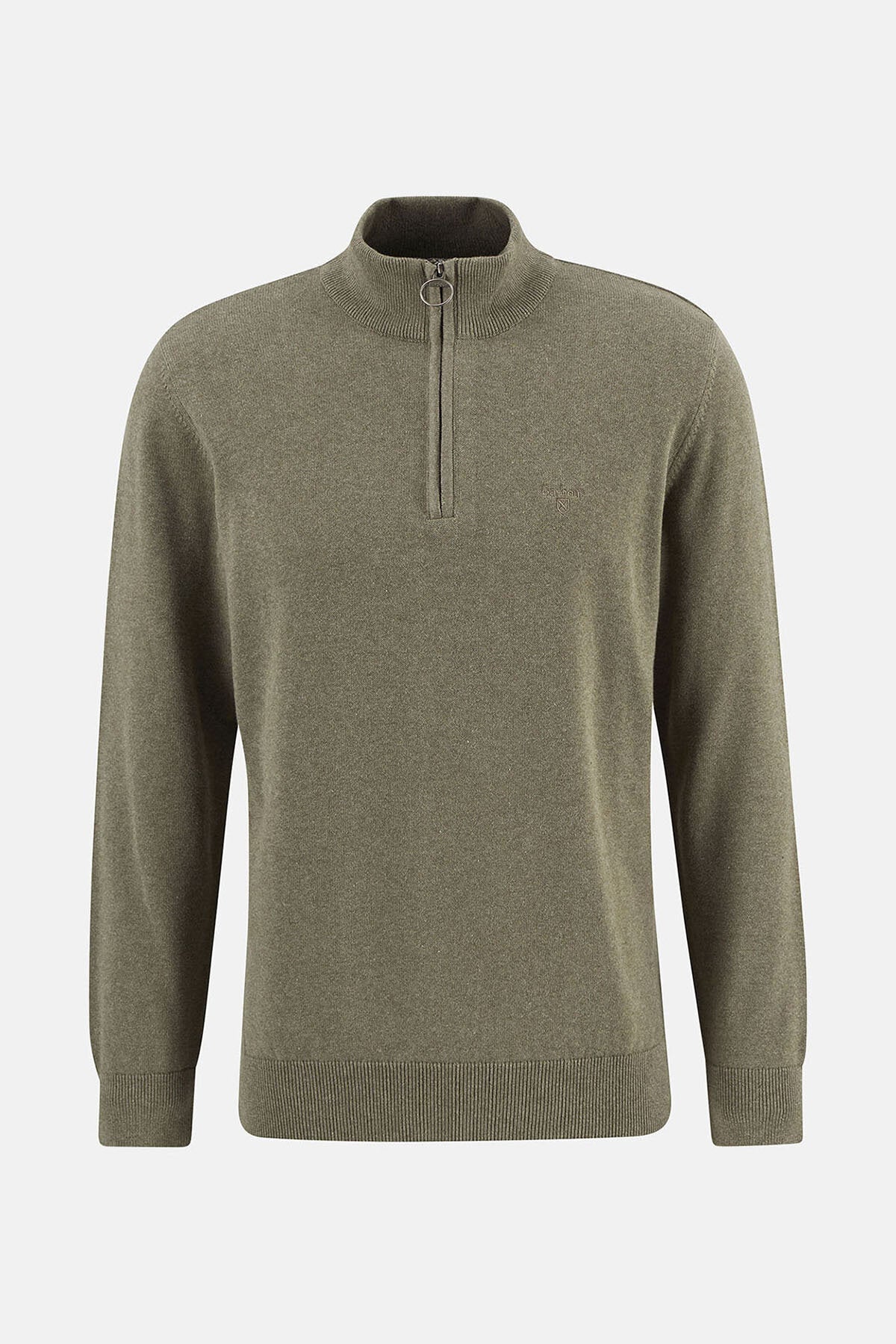 Cotton Half Zip Sweater