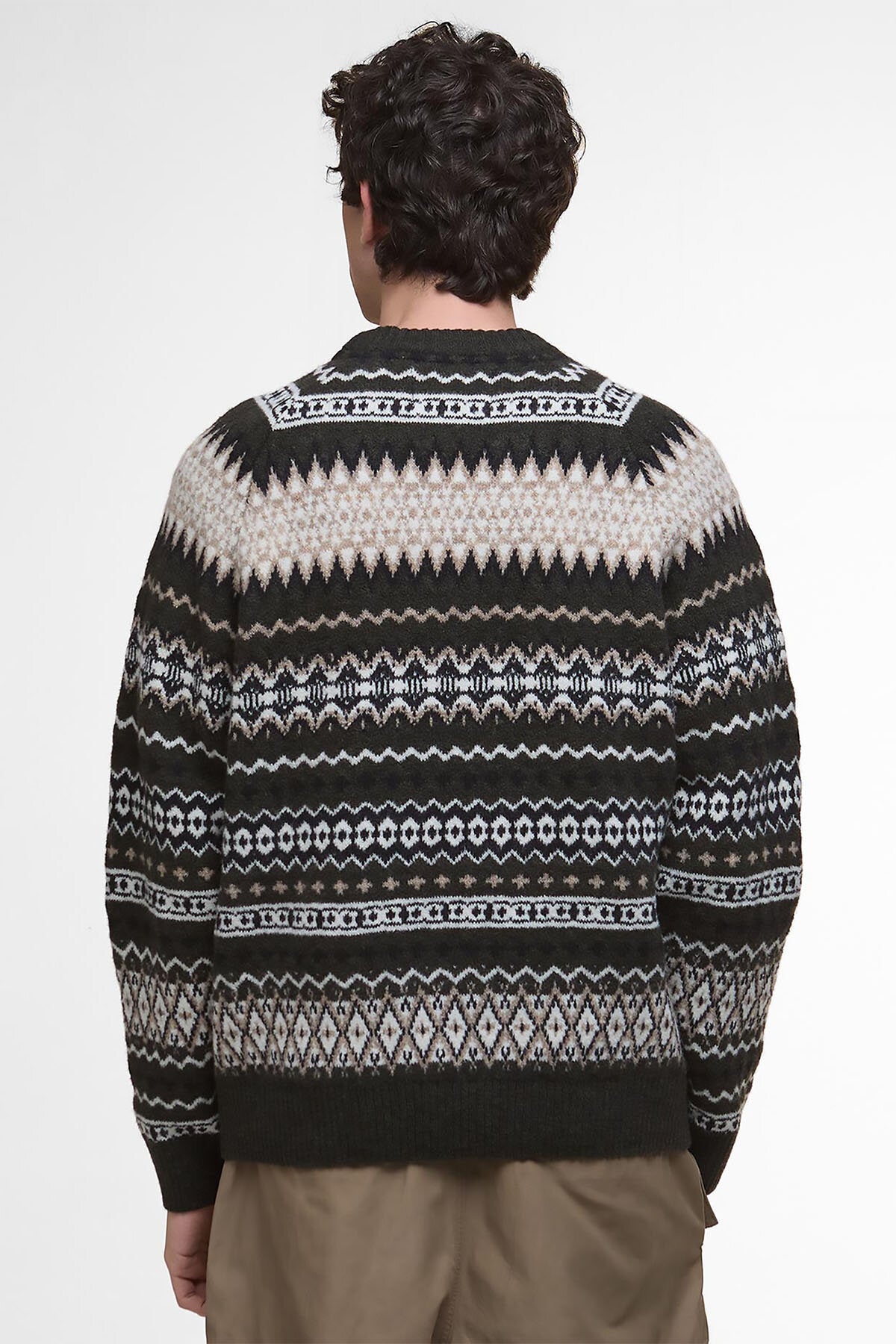 Hase Fair Isle Rundhalspullover