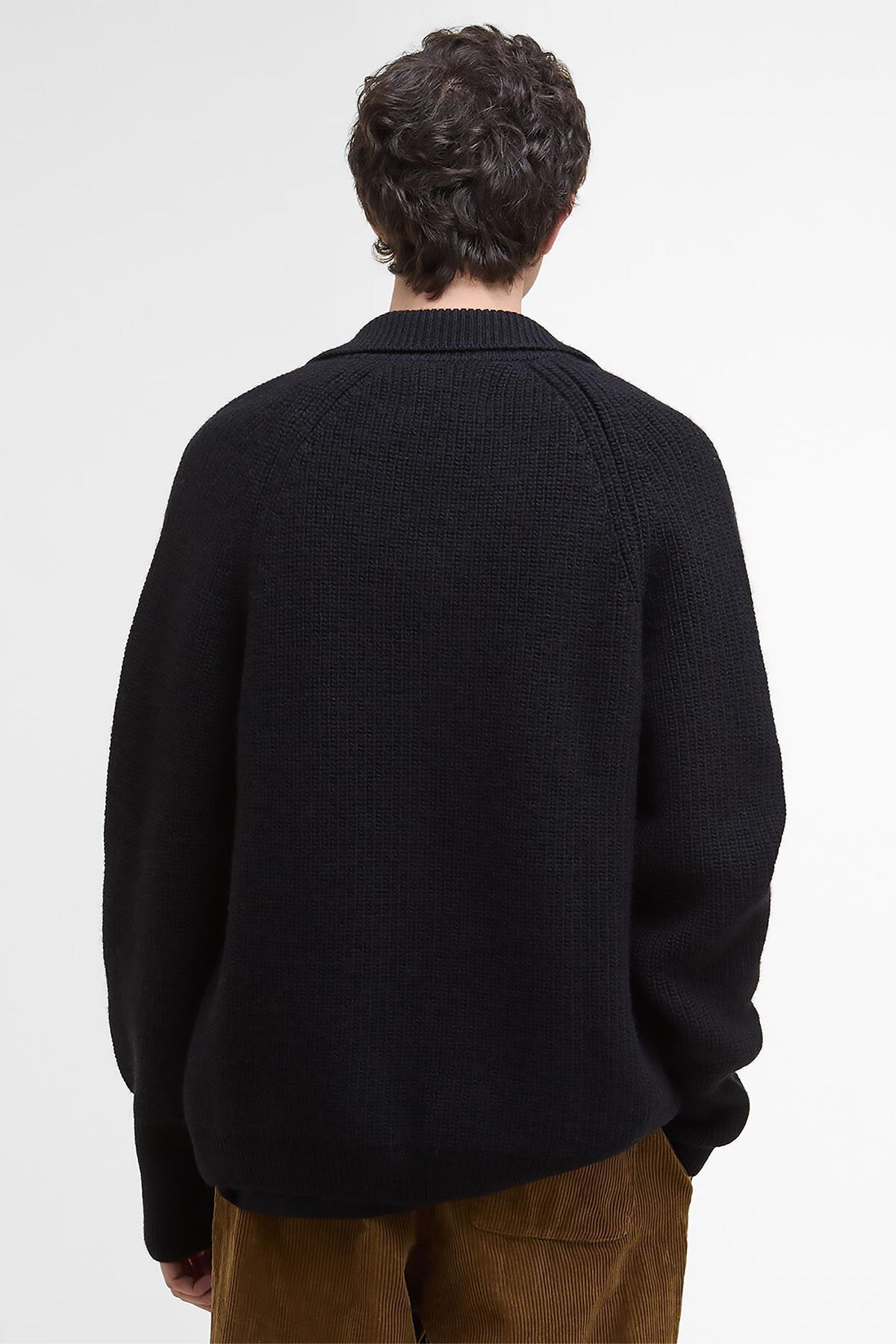 Garthman Knitted Zip-Up Jumper