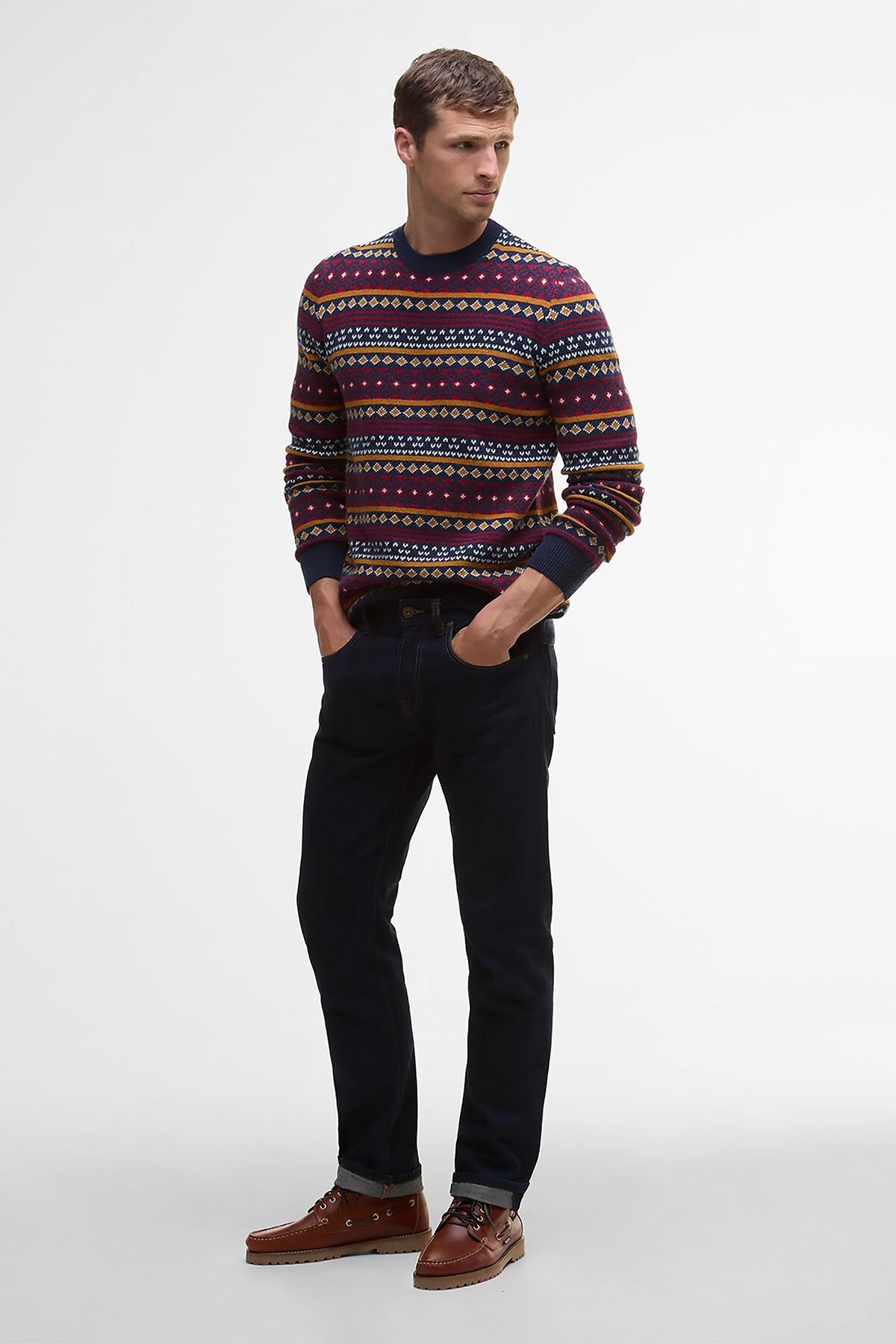 Easdale Fair Isle Crew Neck Jumper