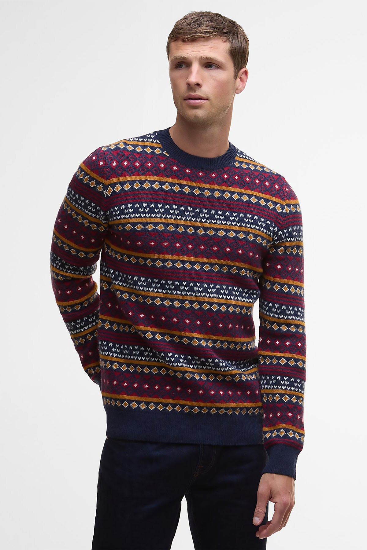 Easdale Fair Isle Crew Neck Jumper