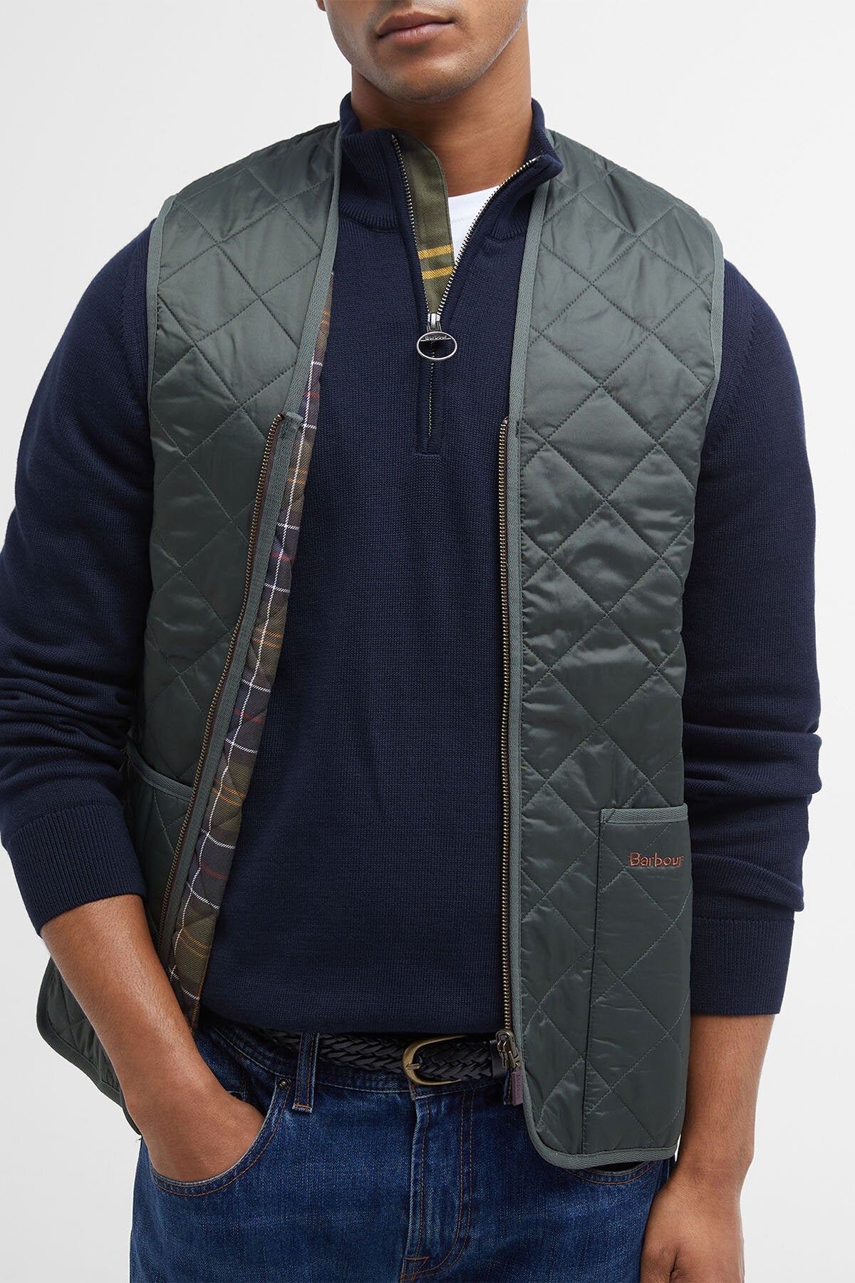 Quilted Waistcoat/Zip-In Liner