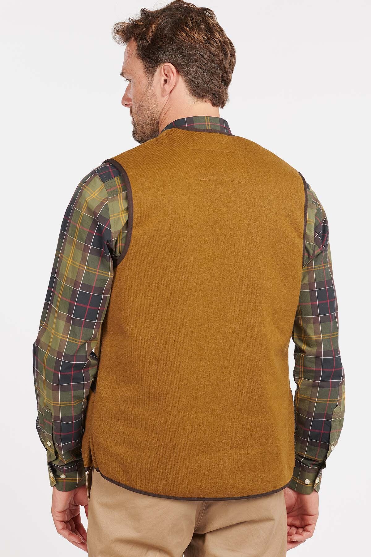 Warme Fleece-Westen-Einzippfutter