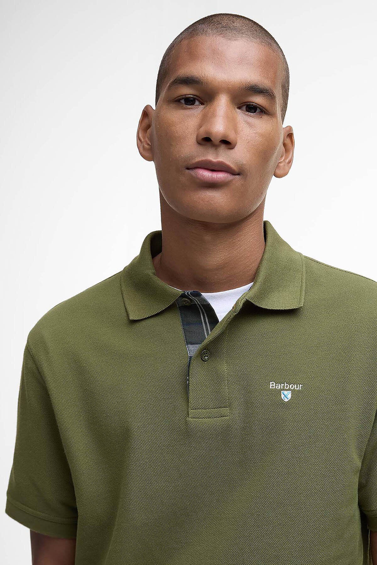 Tartan Pique Polo
