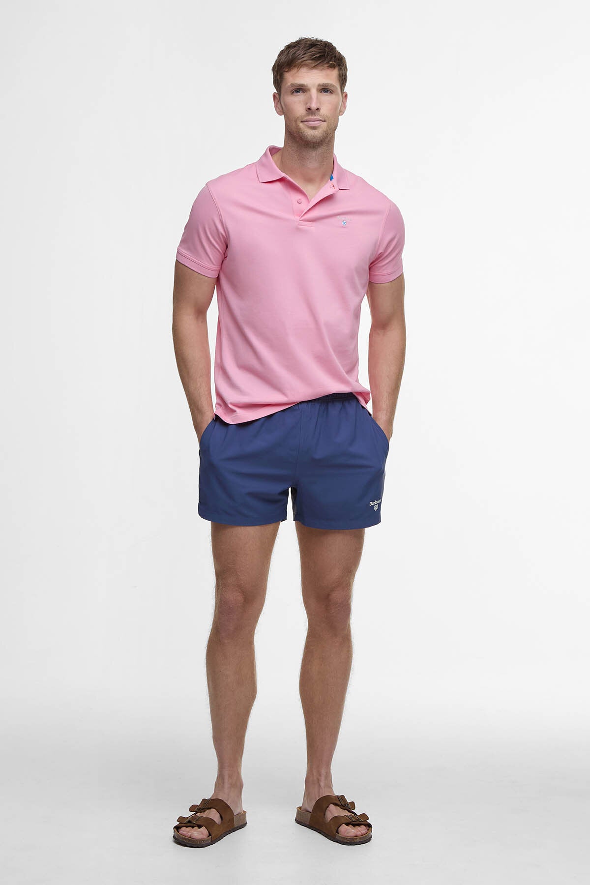Aktives Kurzarm-Poloshirt