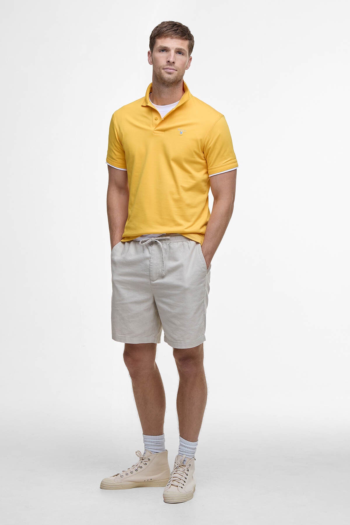 Aktives Kurzarm-Poloshirt