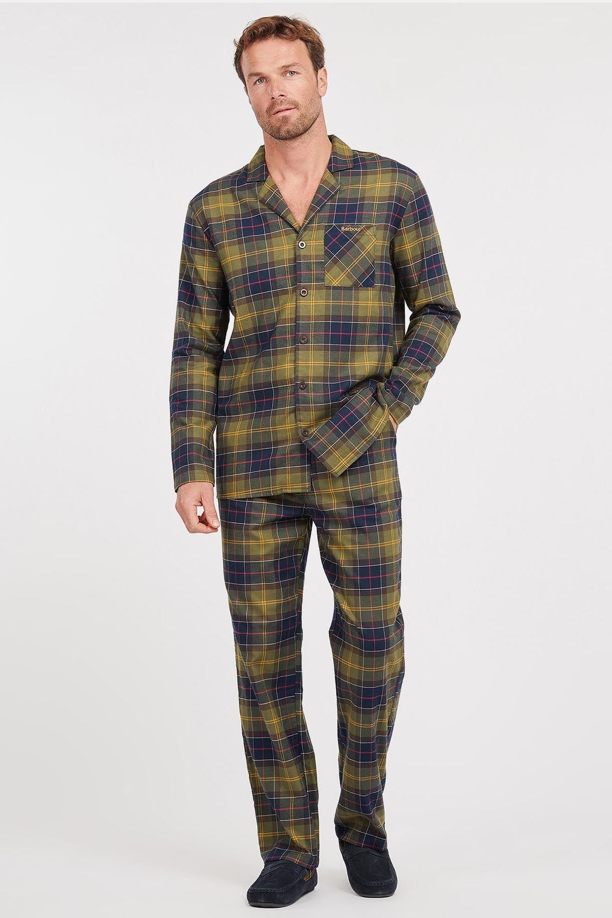 Laith Tartan Pyjama-Set