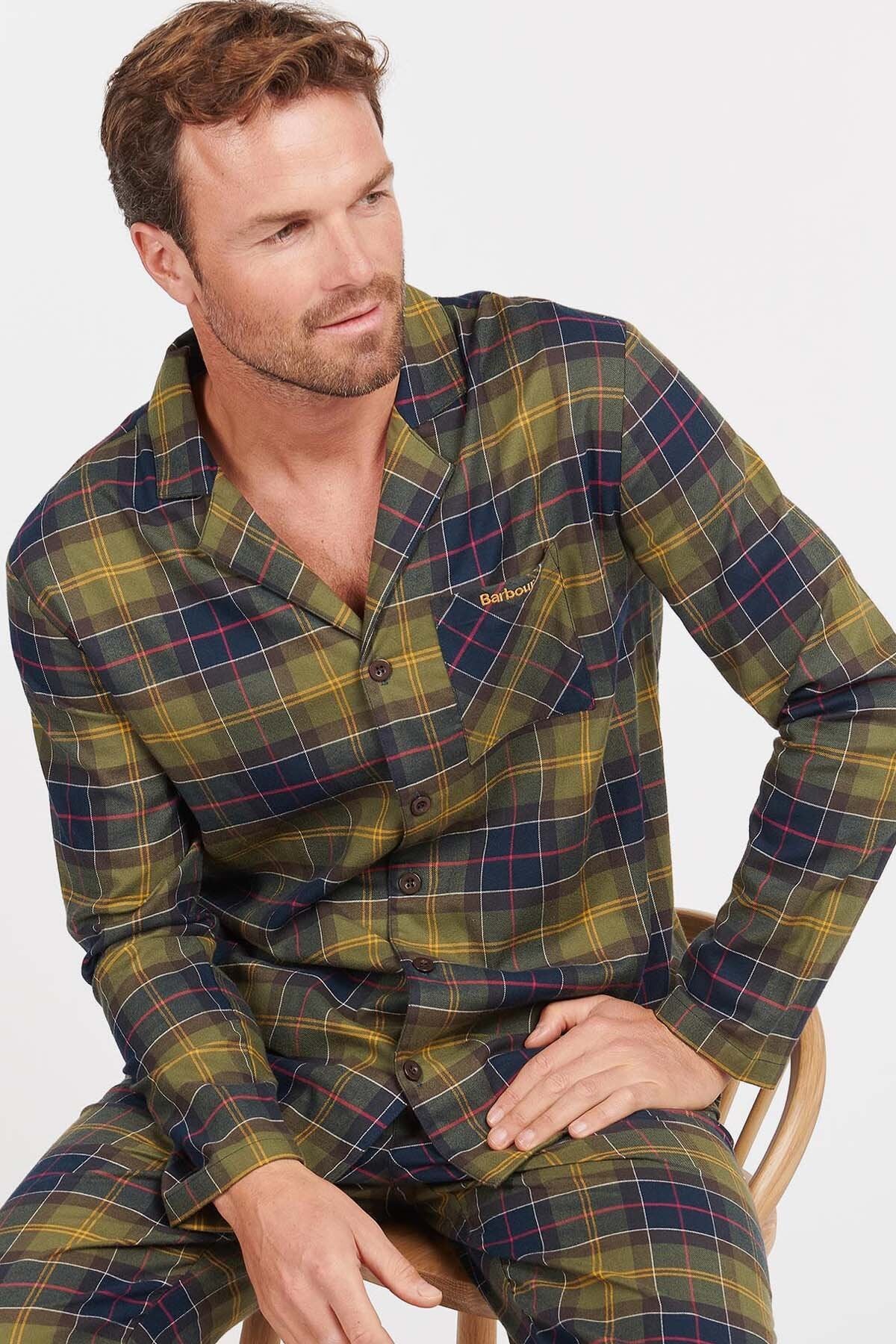 Laith Tartan Pyjama-Set