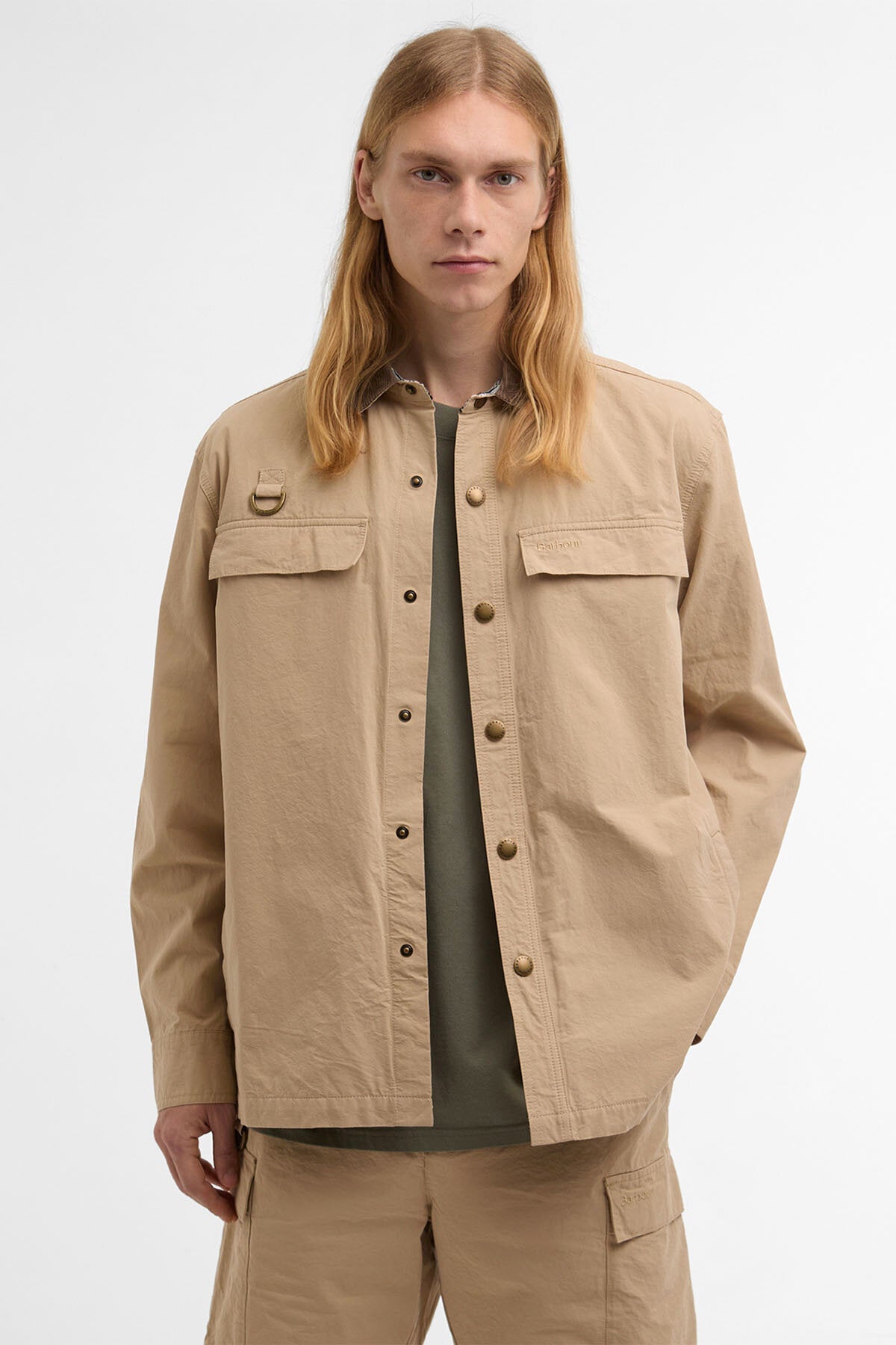 Spey Popeline-Übershirt