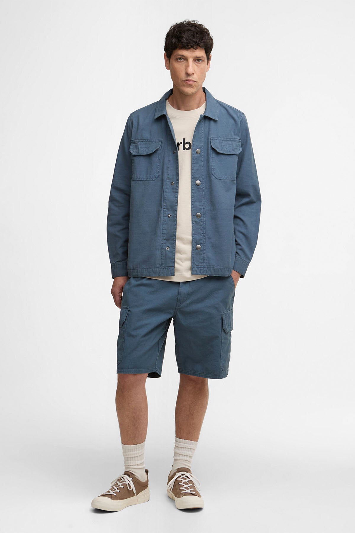Draftmen Cotton Slub Overshirt