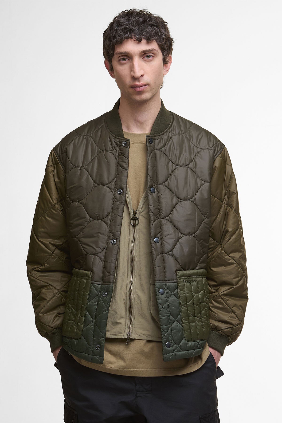 Cording Quilted Jacket