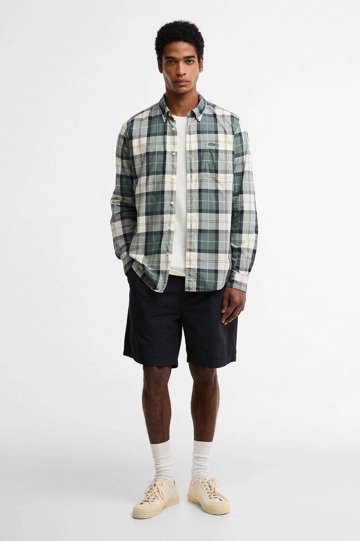Rawley Tartan Tailored Long-Sleeved Shirt