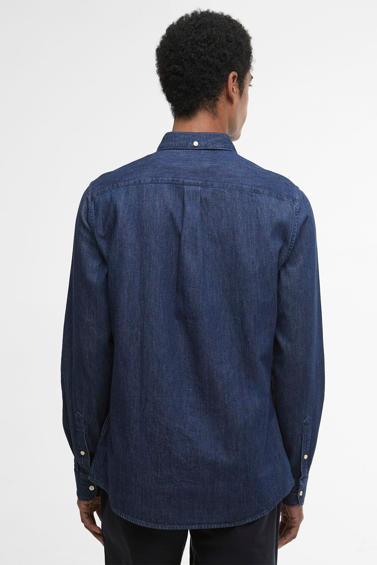 Denim Crest Tailored Long-Sleeved Shirt