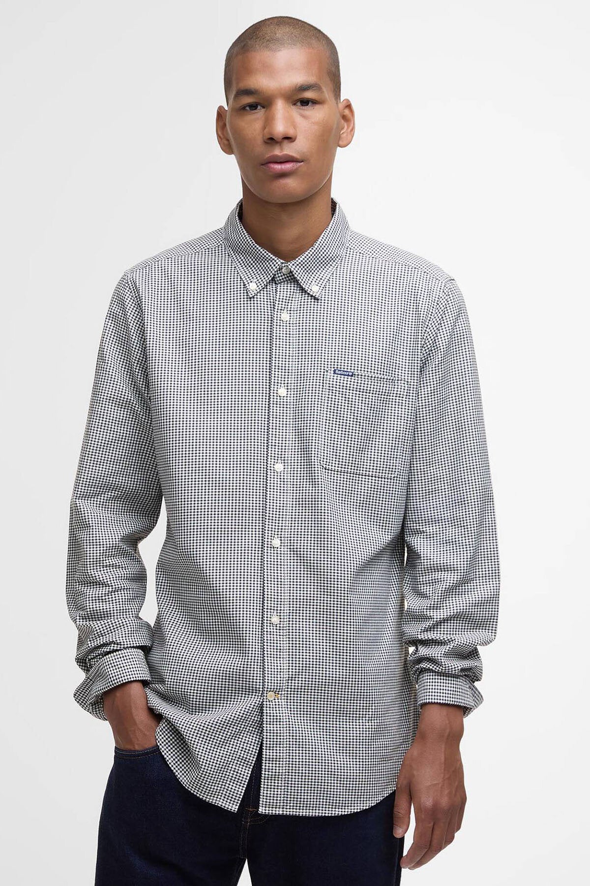 Halton Gingham Maßgeschneidertes Hemd