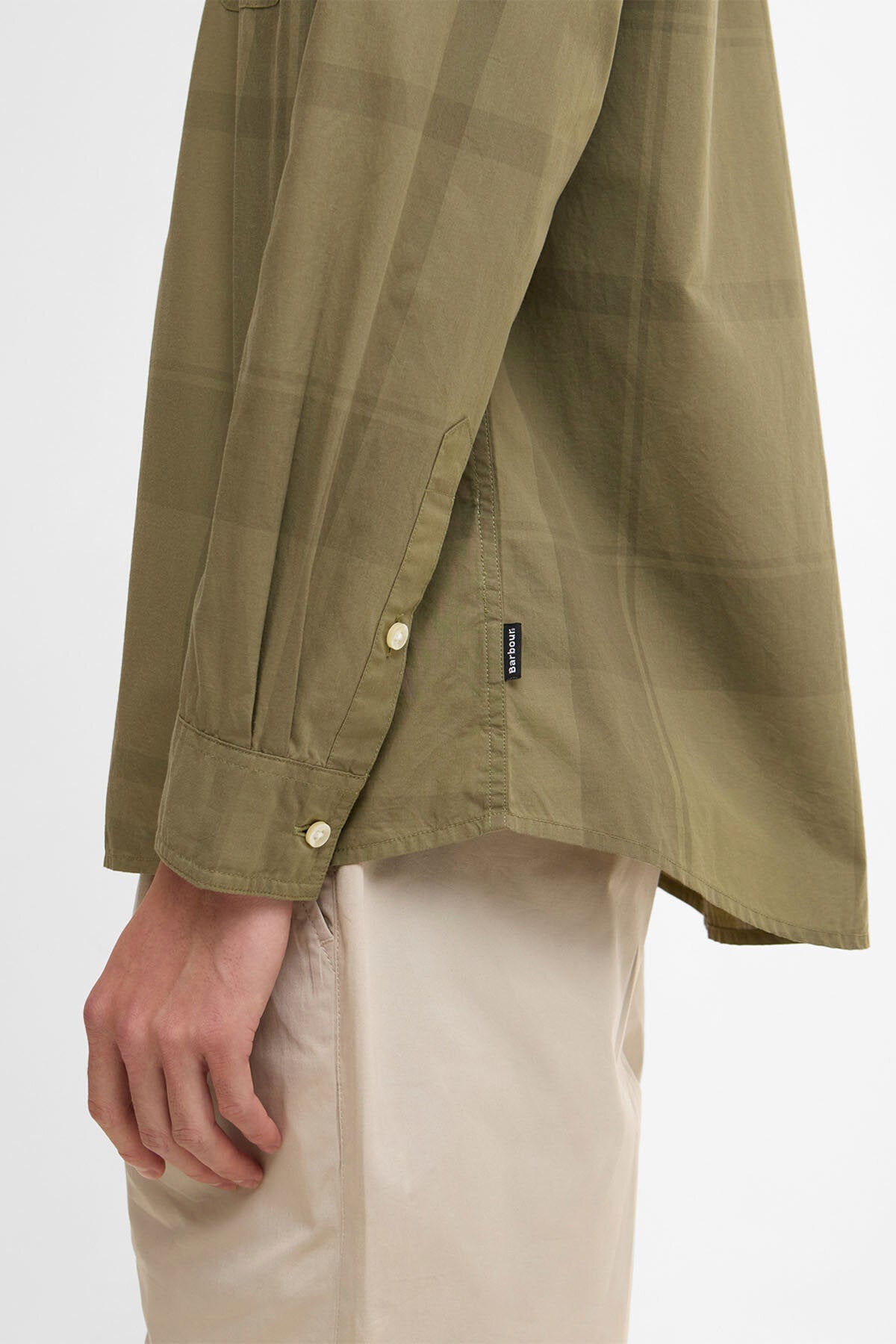 Tunstall Oversized Tonal Tartan Shirt