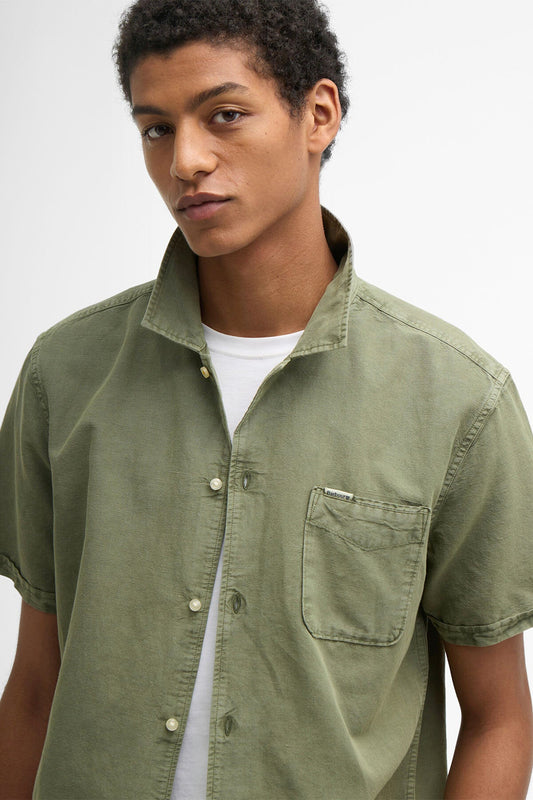 Landkey Overdyed Regular Short-Sleeved Shirt