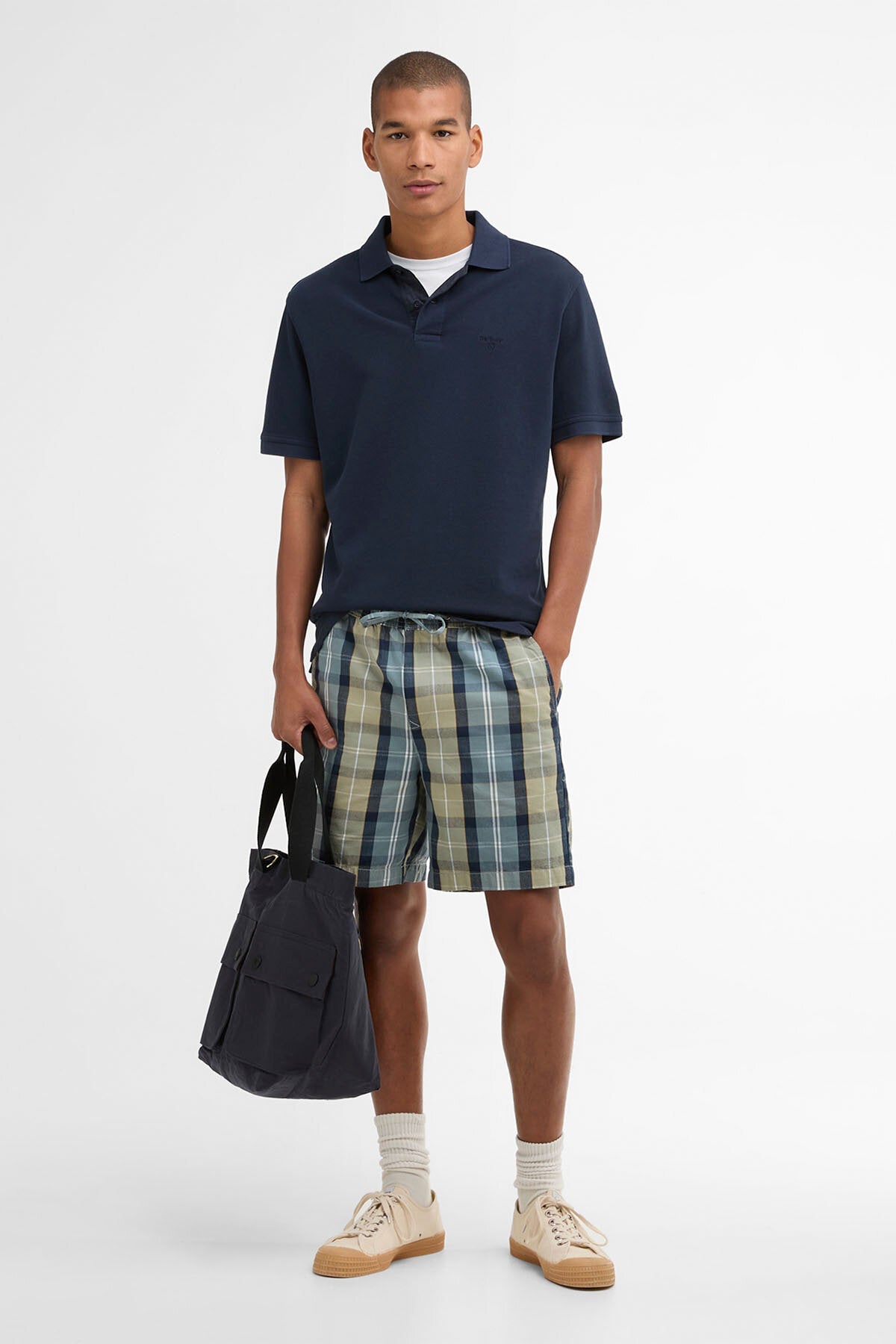 Karierter Relax-Short