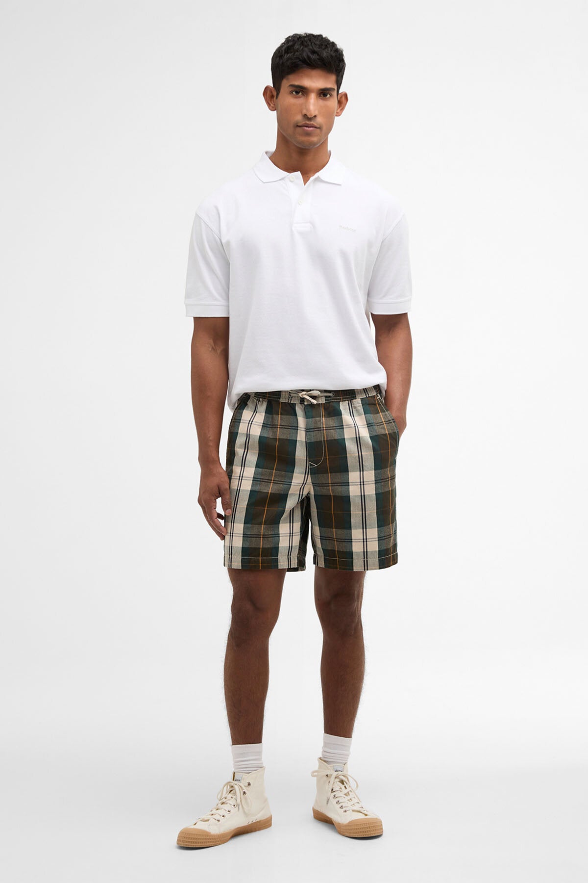 Karierter Relax-Short