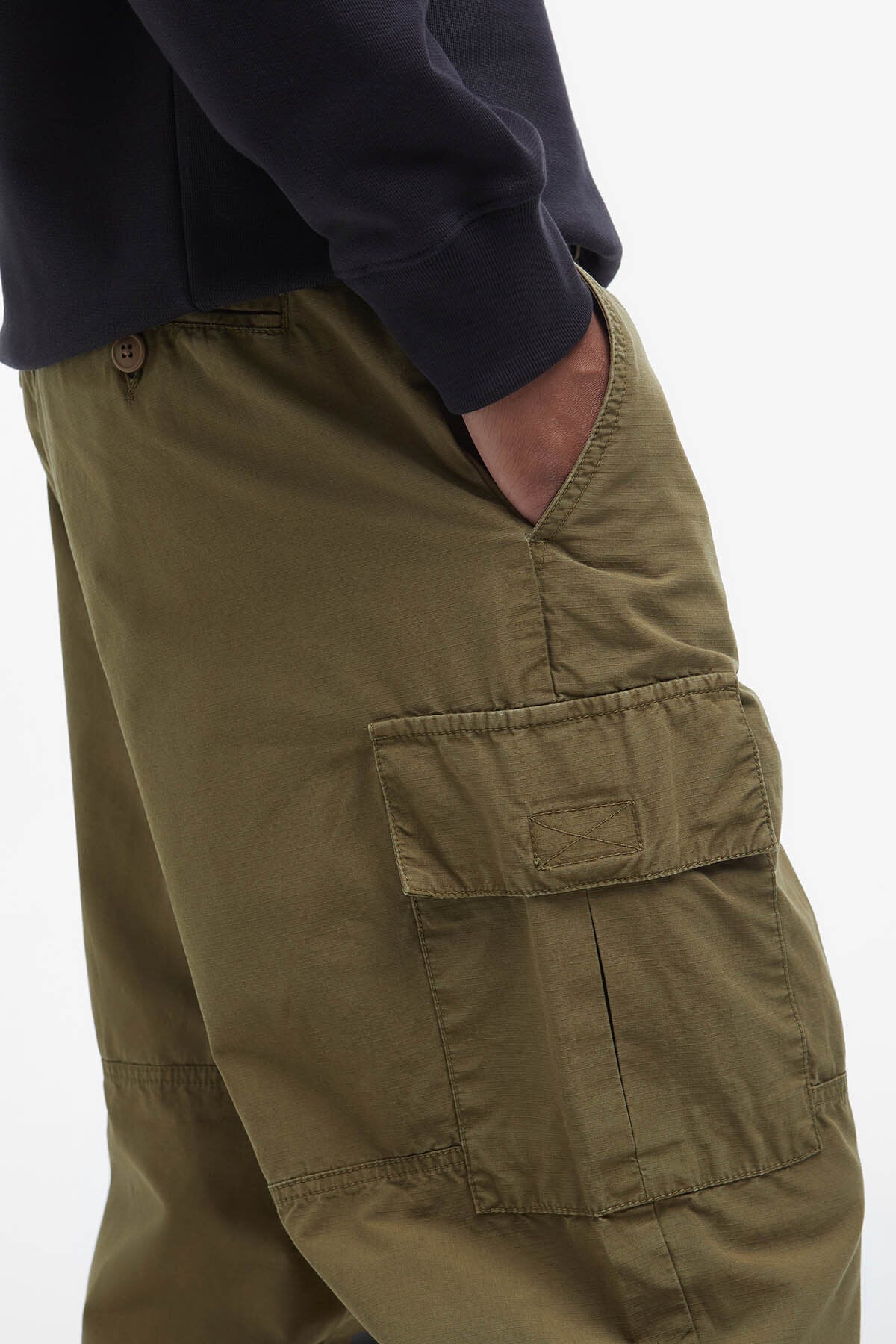 Relaxte Ripstop-Cargohose