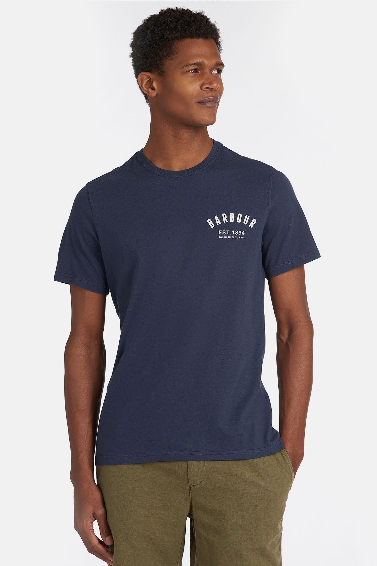 Lässiges Baumwoll-T-Shirt