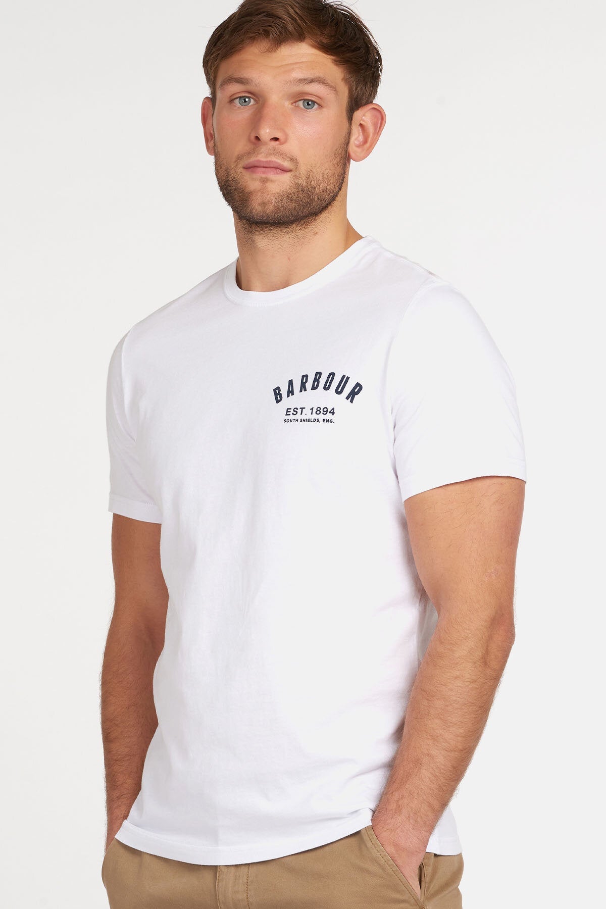 Lässiges Baumwoll-T-Shirt