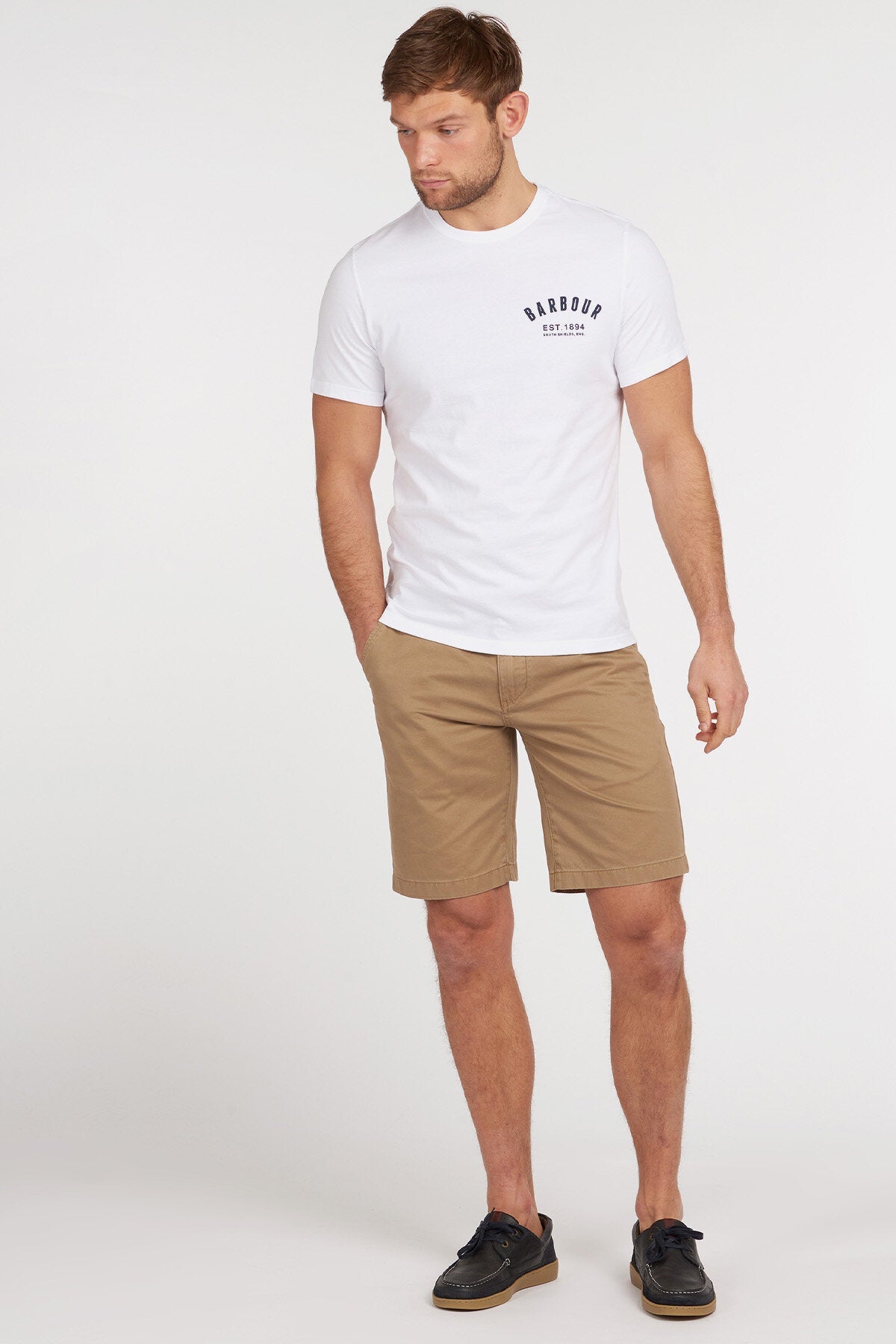 Lässiges Baumwoll-T-Shirt