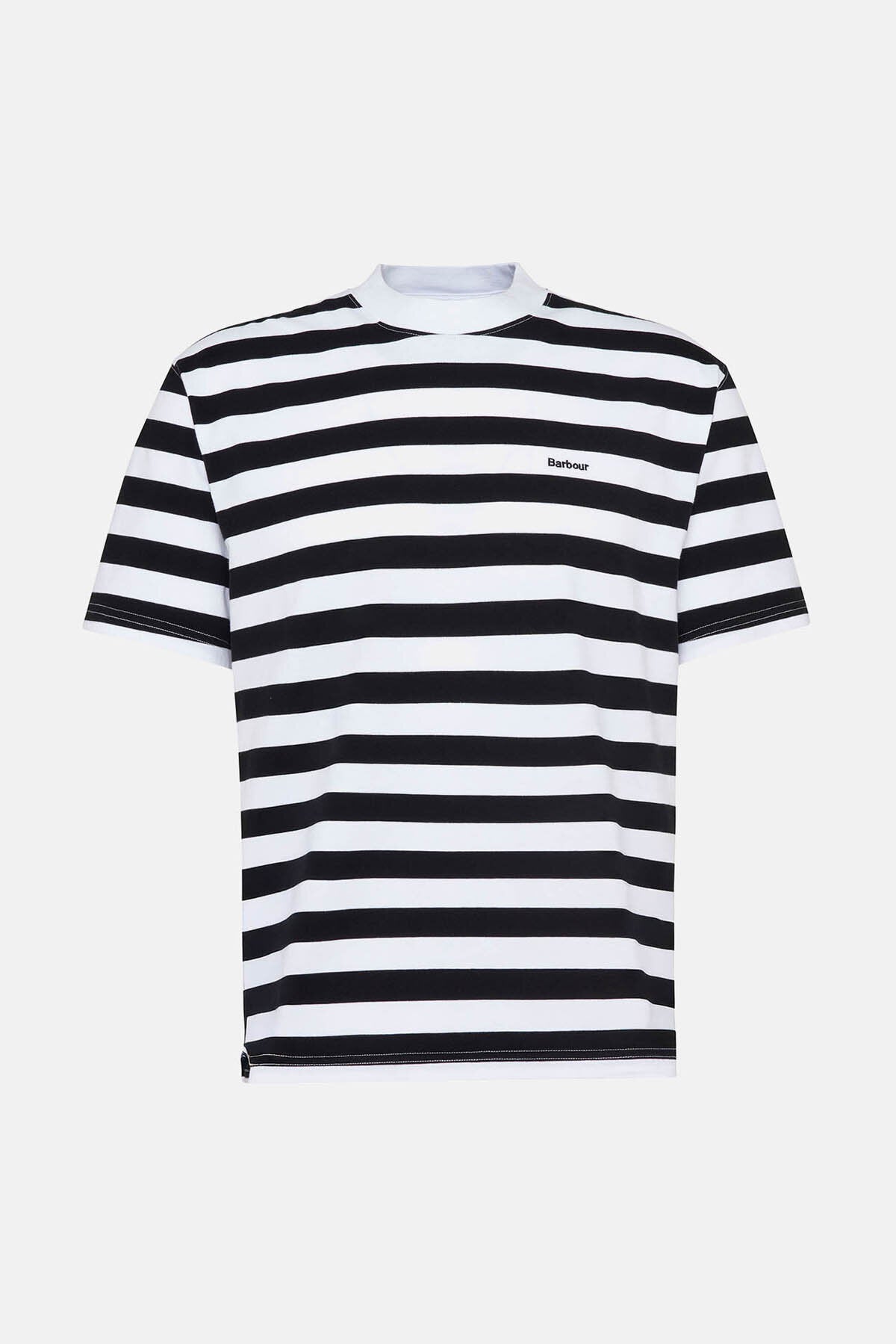 Saltford gestreiftes Oversized T-Shirt