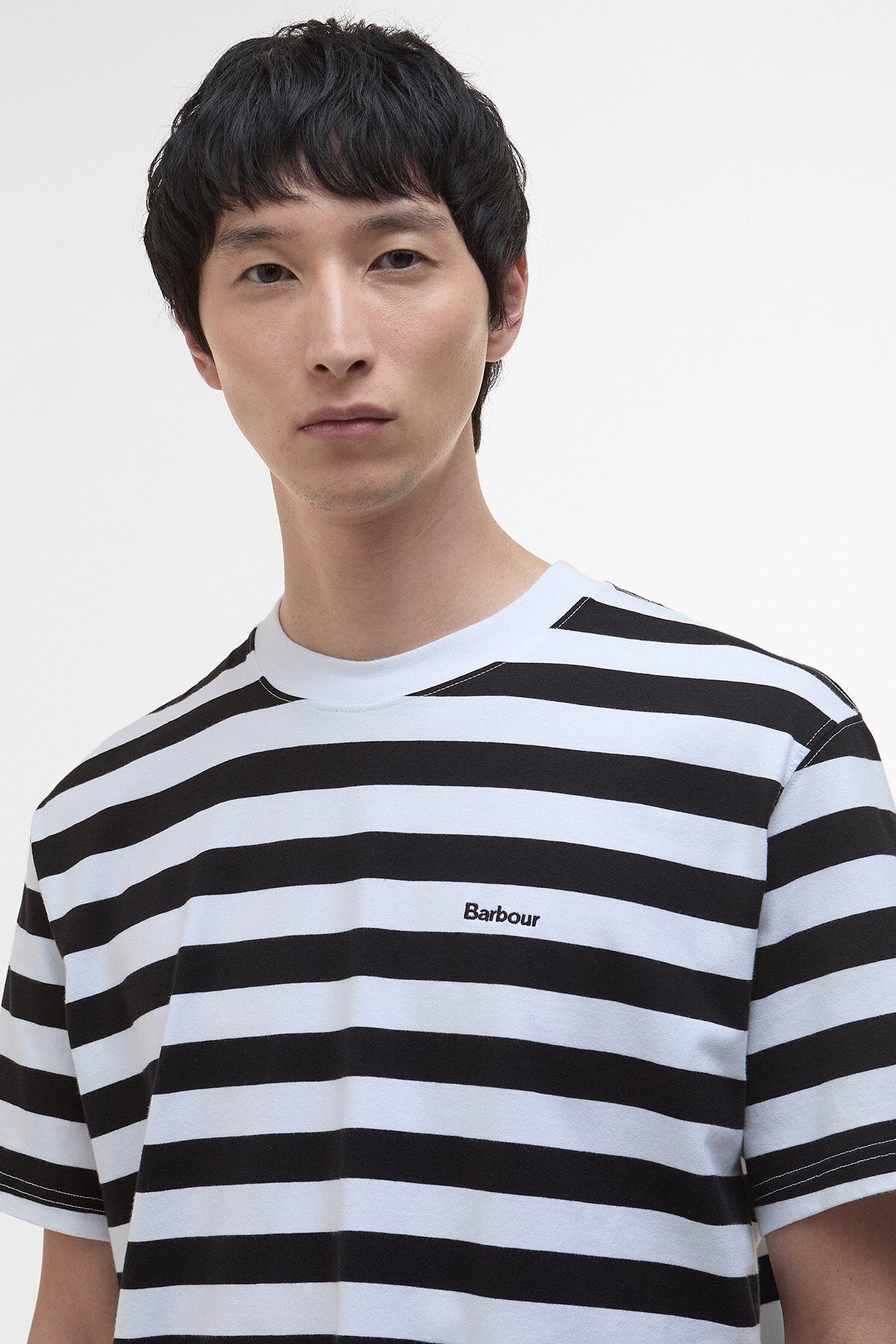 Saltford gestreiftes Oversized T-Shirt