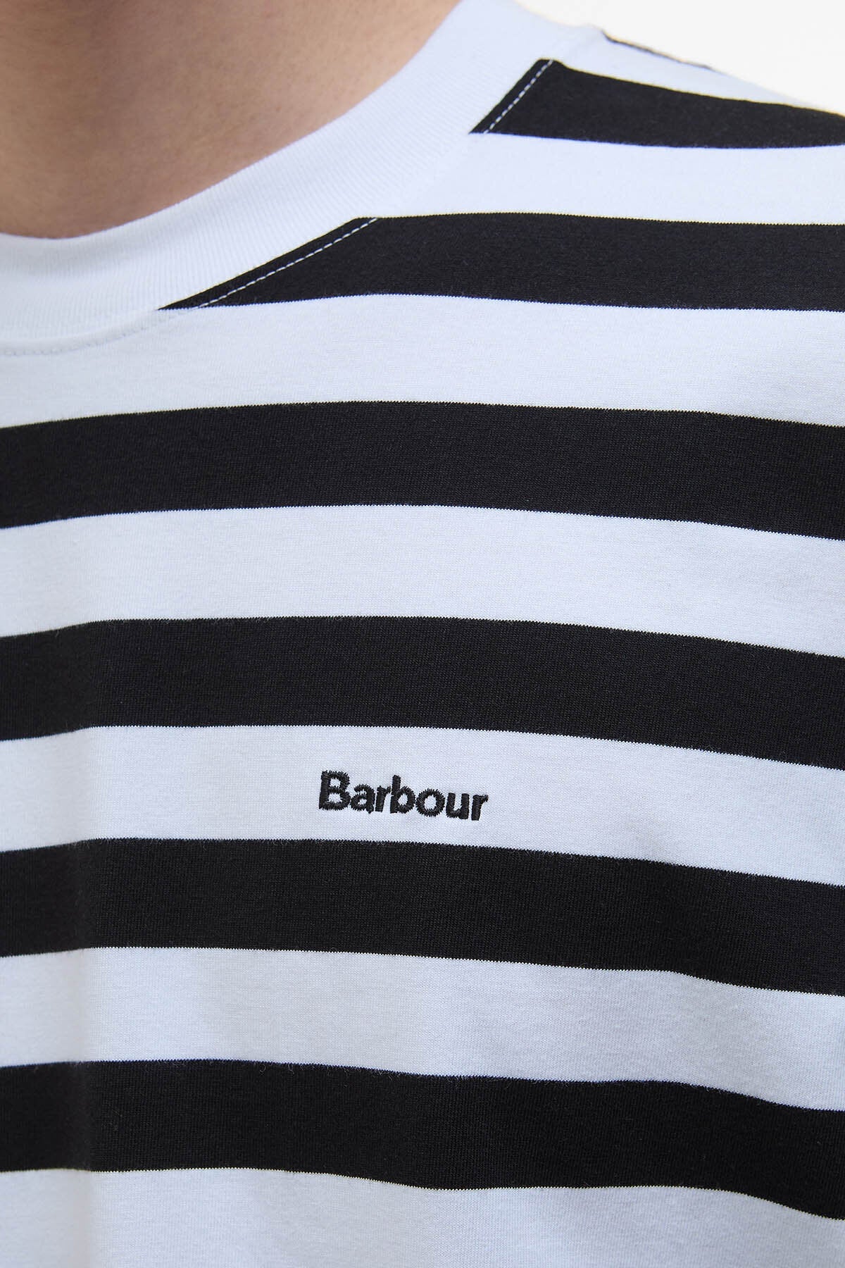 Saltford gestreiftes Oversized T-Shirt