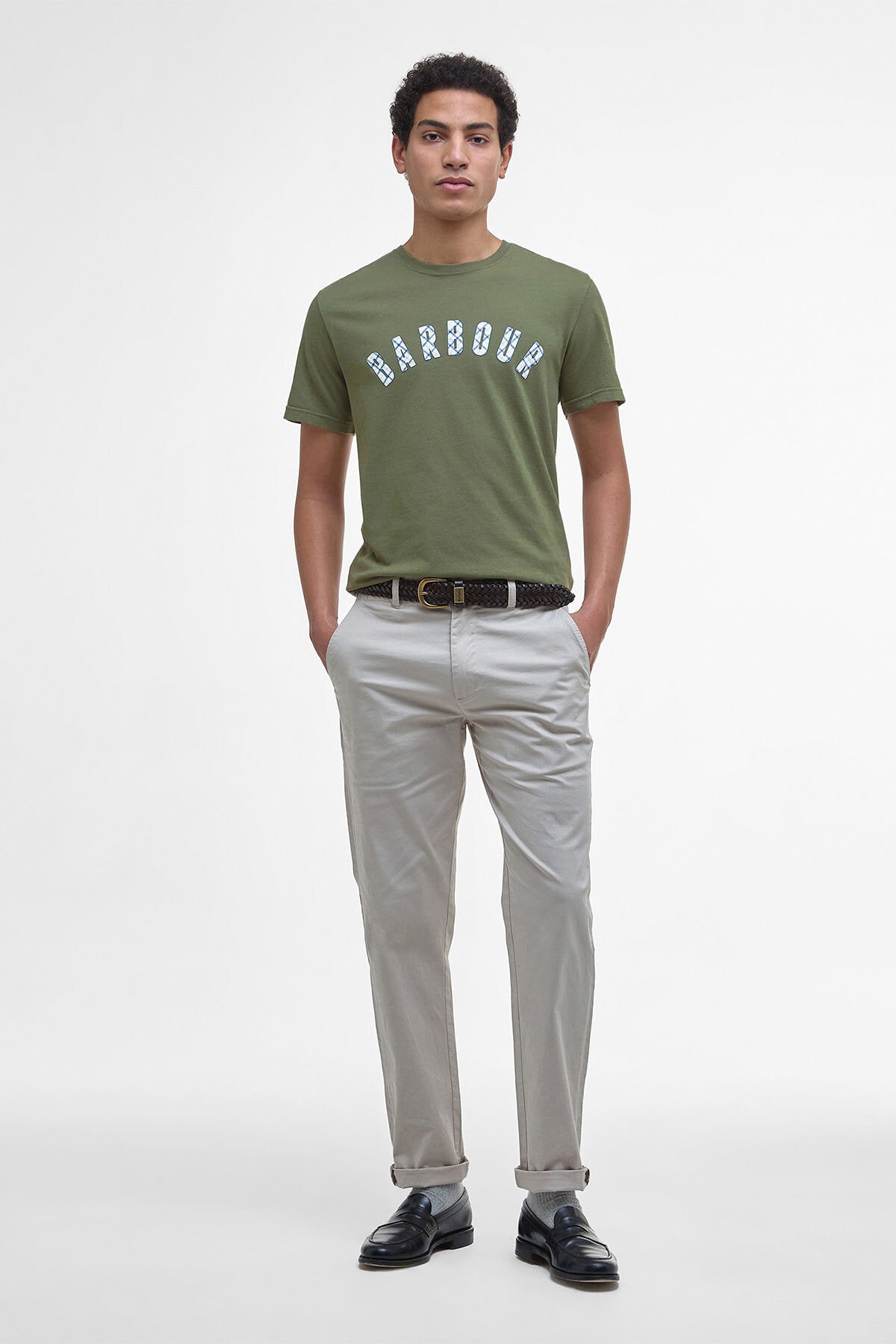 Torpoint Tartan Logo T-Shirt