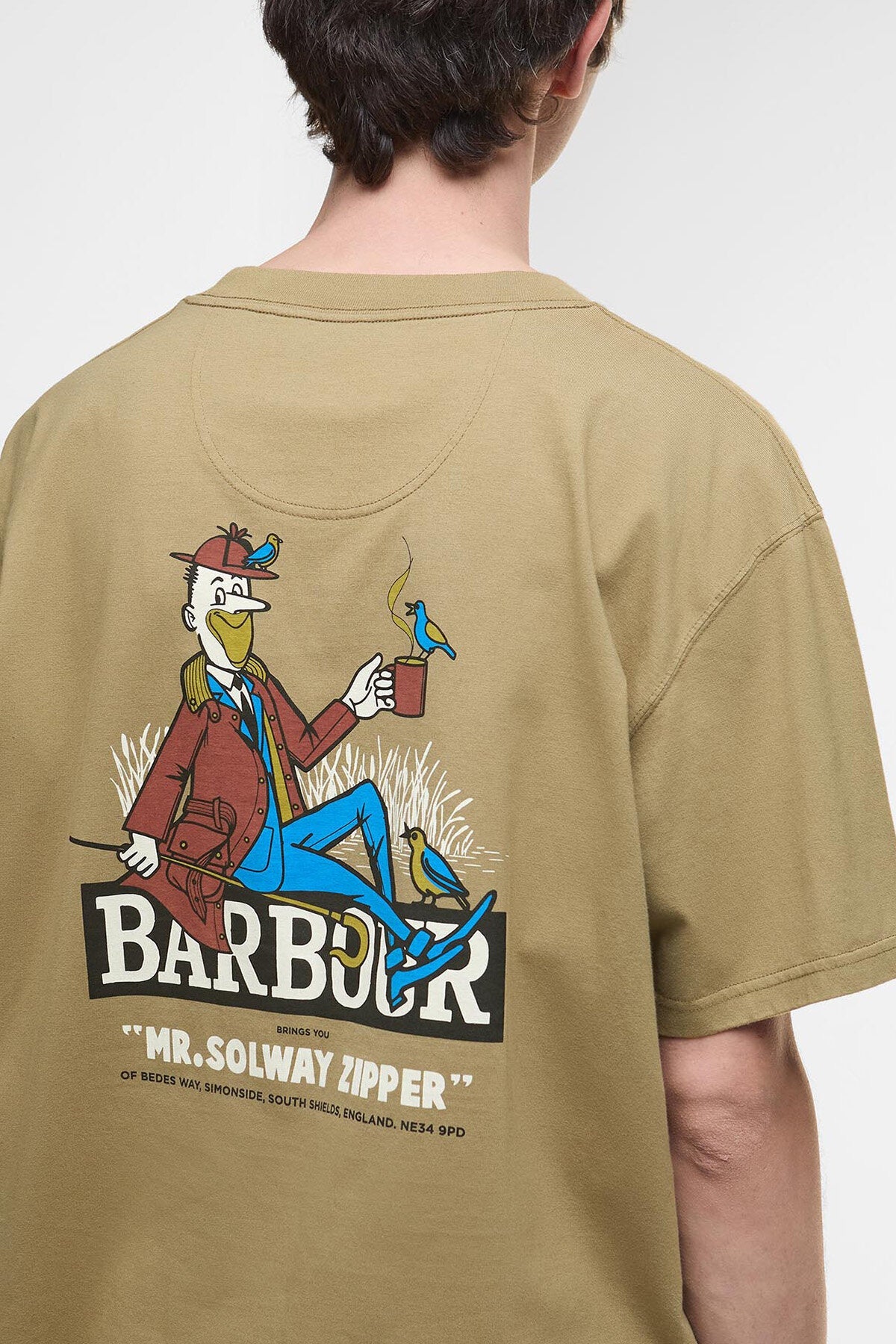 Campbell Oversized-Grafik-T-Shirt