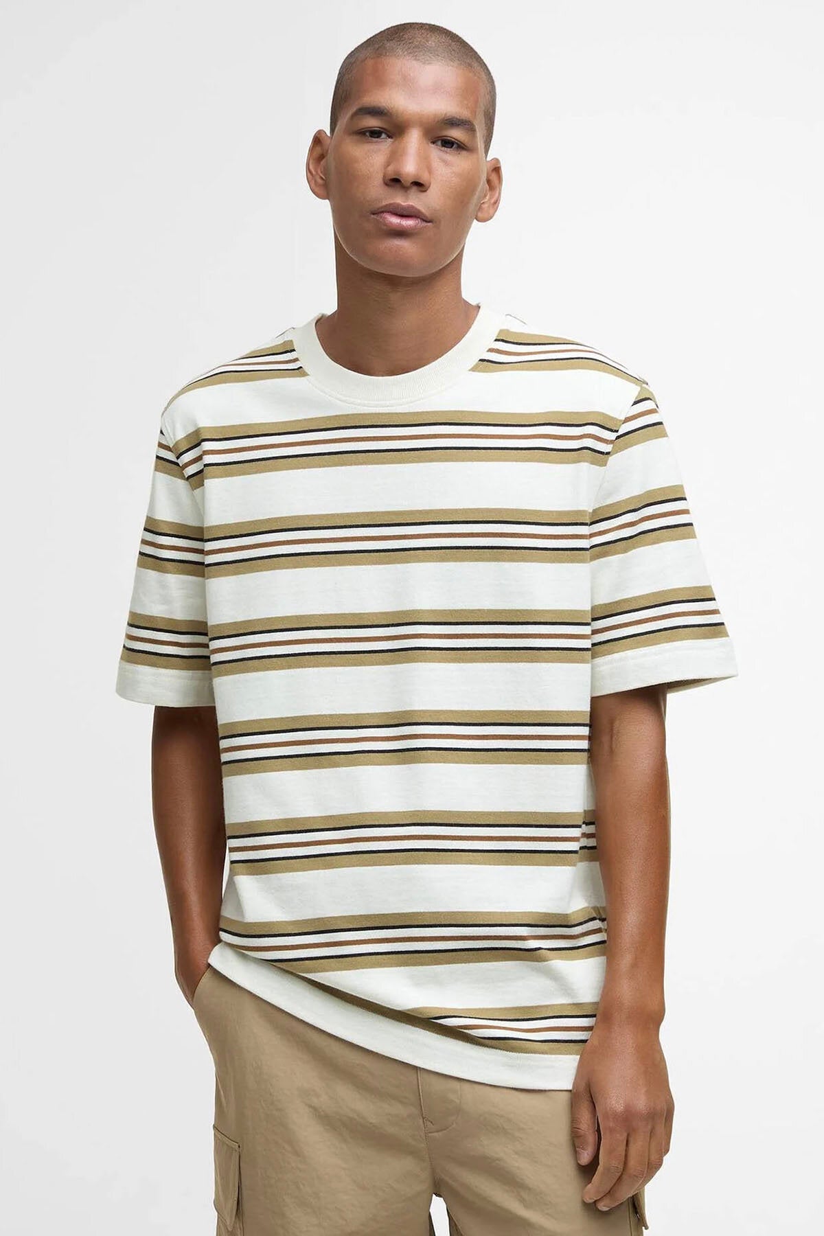 Sandwick Leger gestreiftes T-Shirt