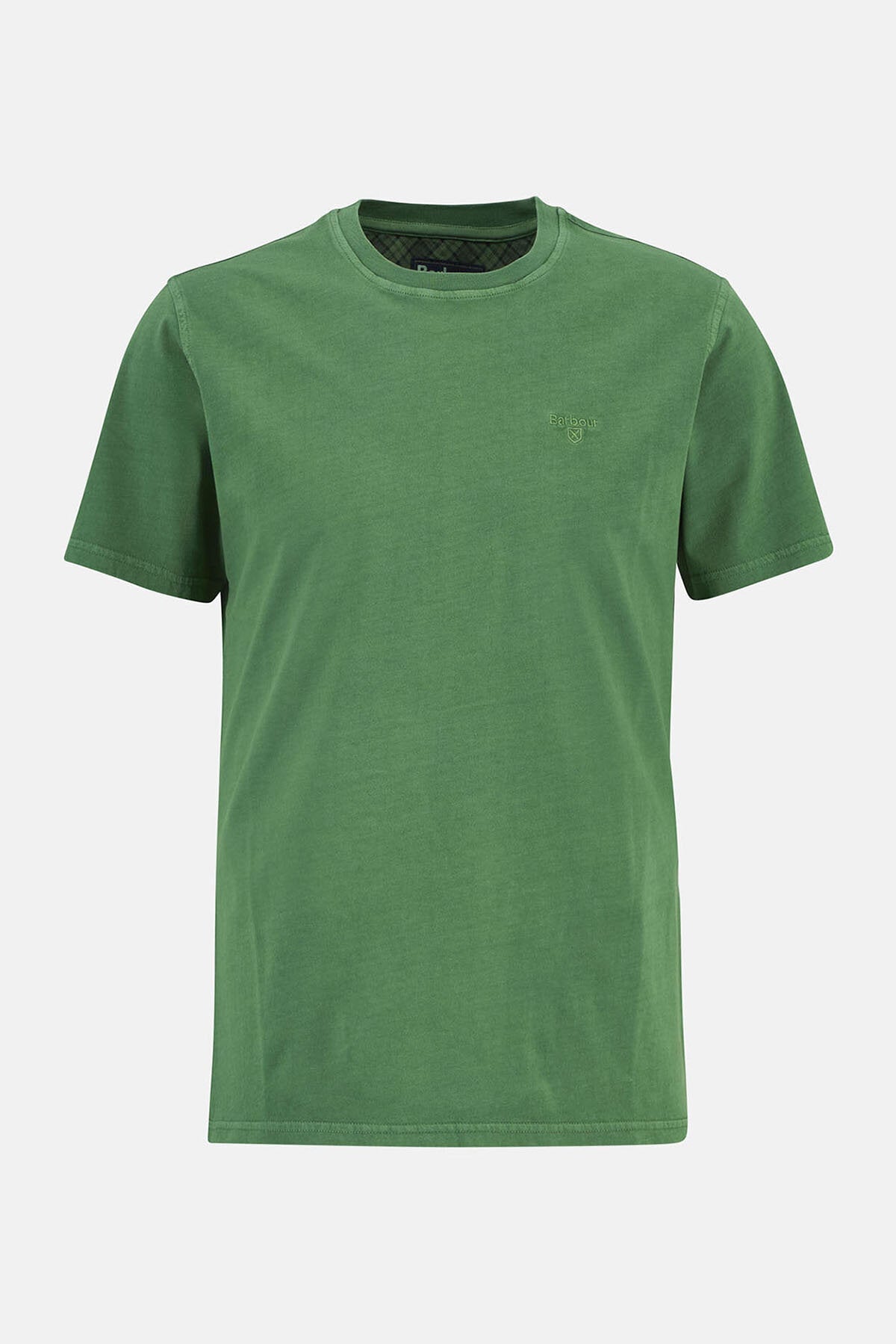 Gewaschenes Tartan-T-Shirt