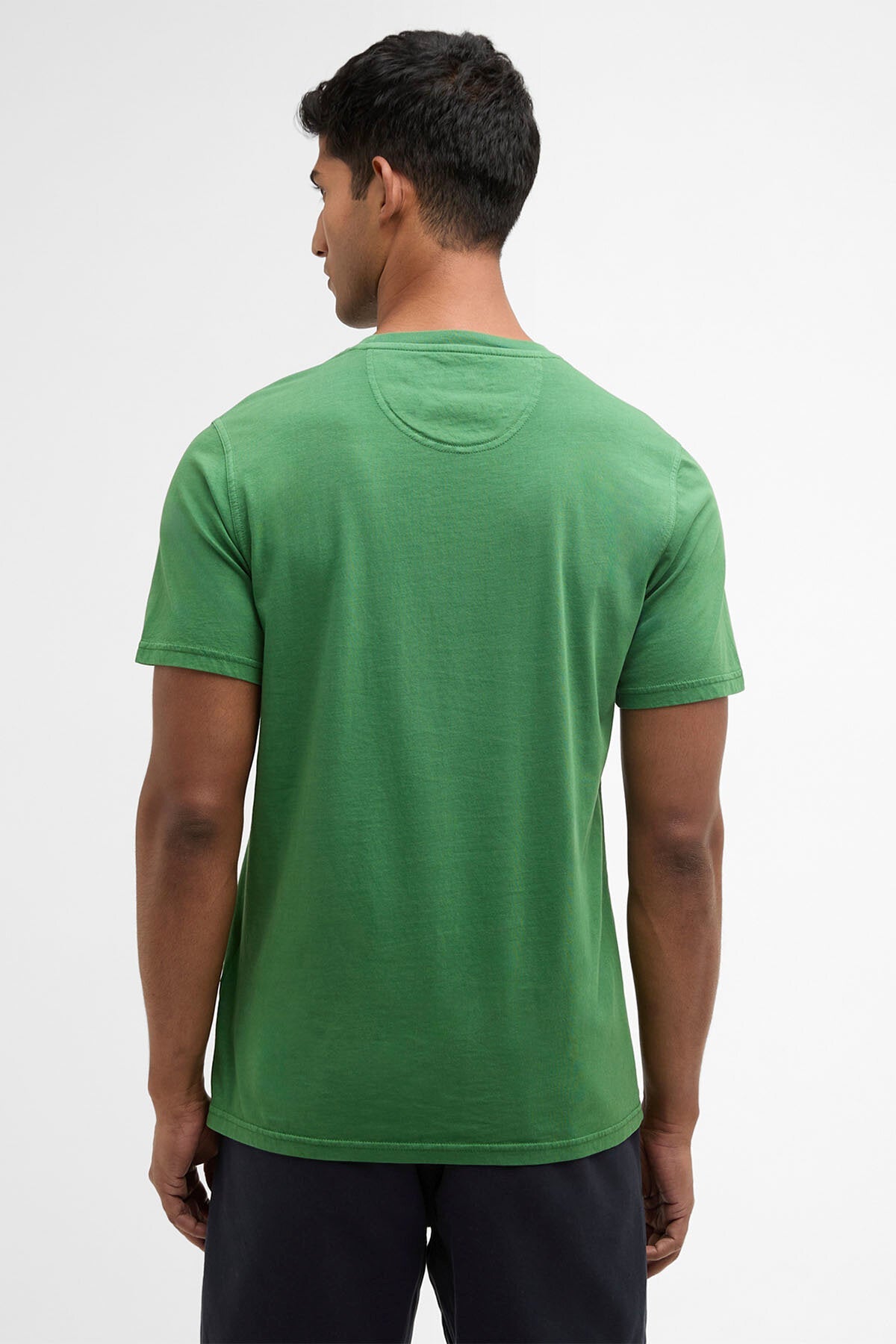 Gewaschenes Tartan-T-Shirt