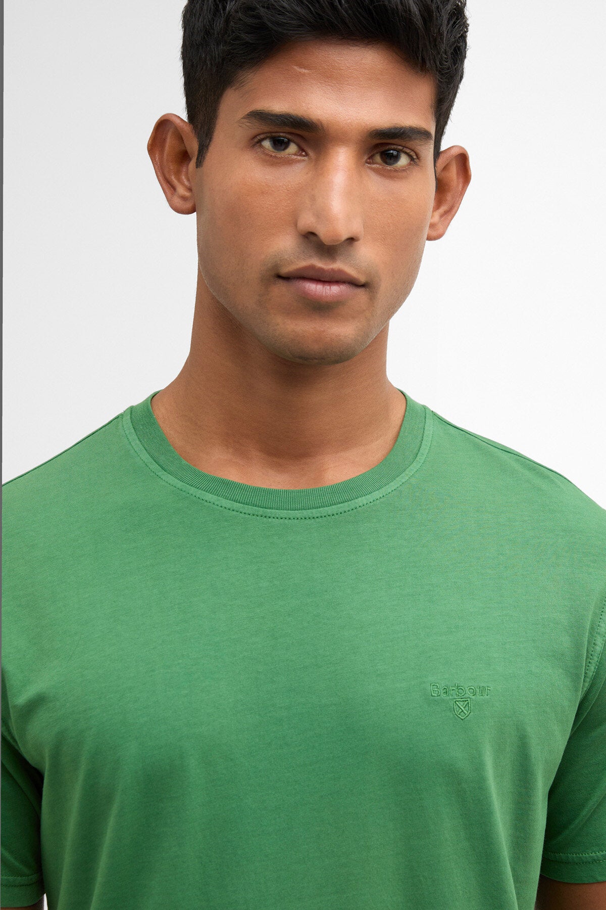 Gewaschenes Tartan-T-Shirt