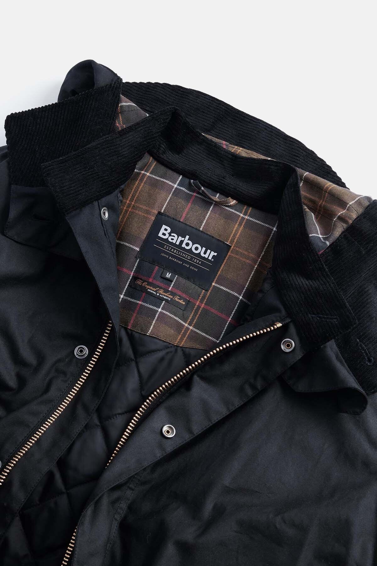 Short Wind Waxed Parka