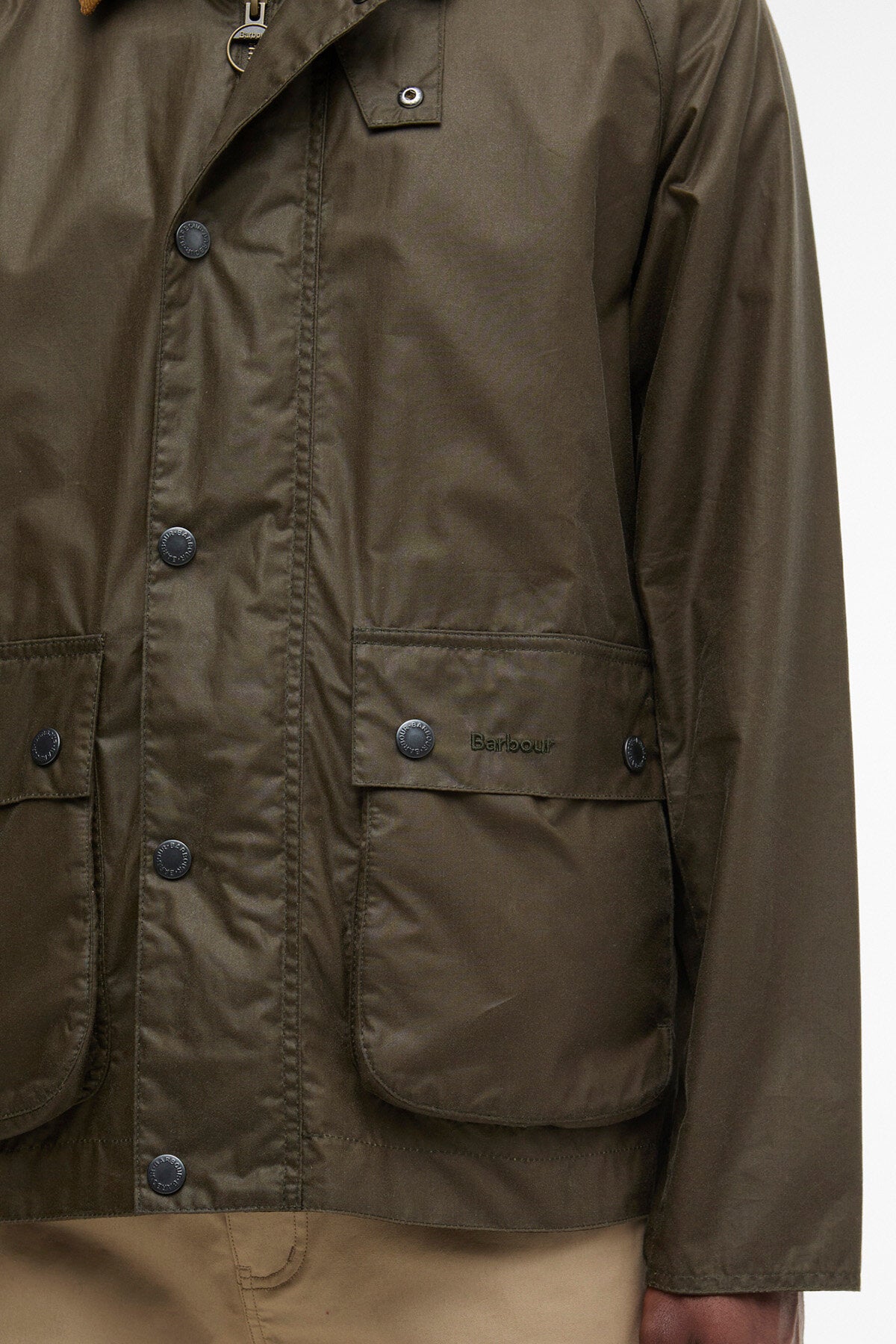 Moderne Bedale Wachsjacke