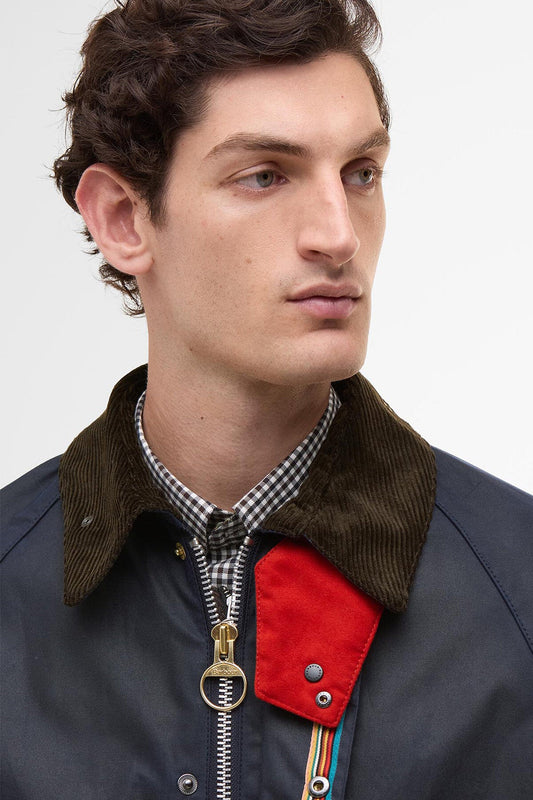 Paul Smith liebt Oversized Bedale Waxed Jacket