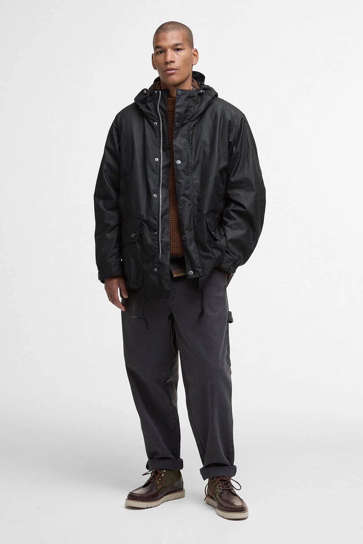 Tide Hooded Wax Jacket
